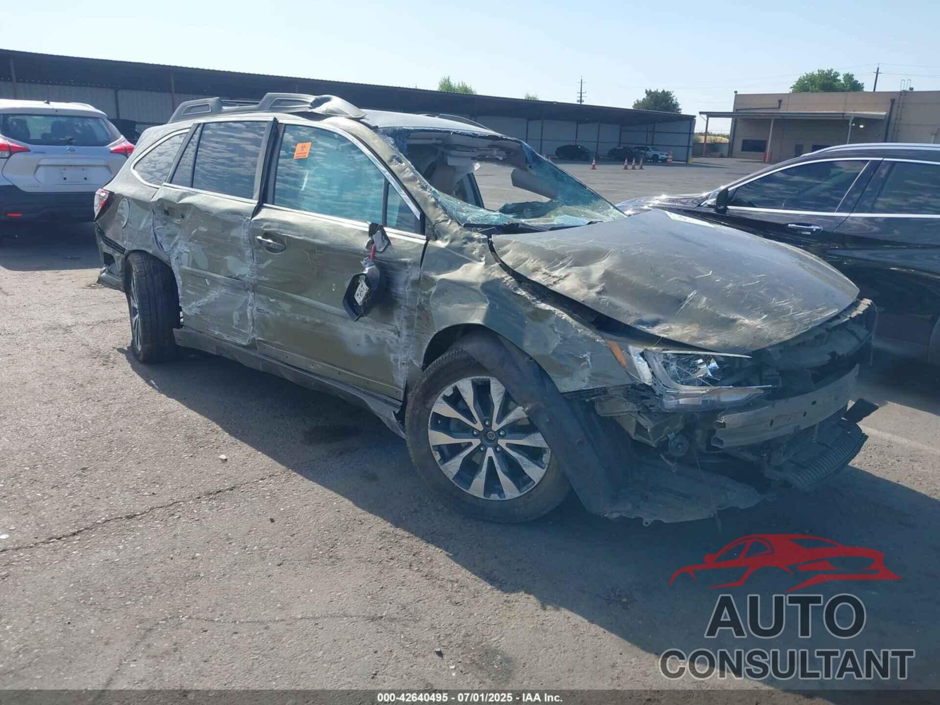 SUBARU OUTBACK 2015 - 4S4BSAJC7F3346597