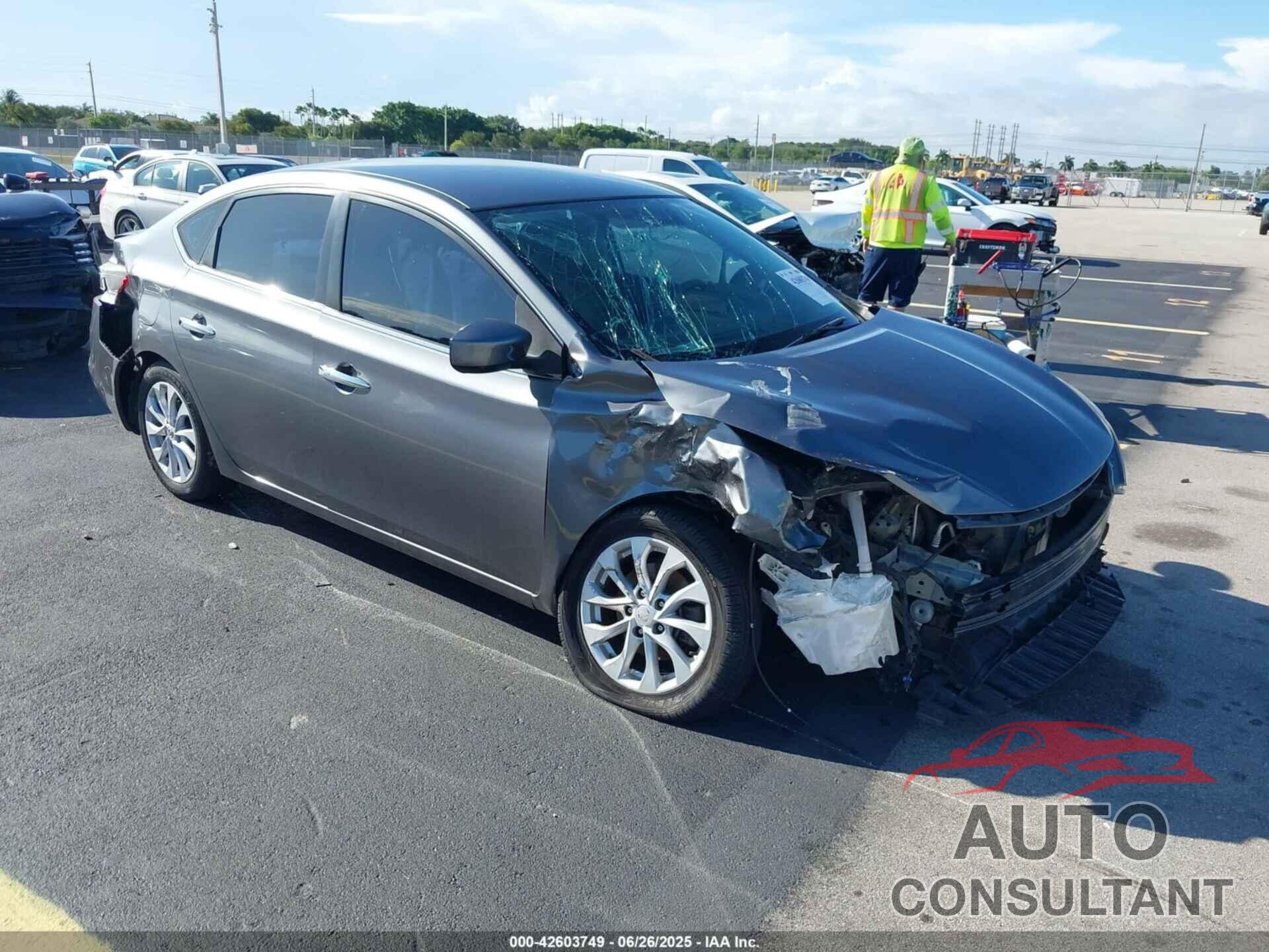NISSAN SENTRA 2018 - 3N1AB7APXJL615231