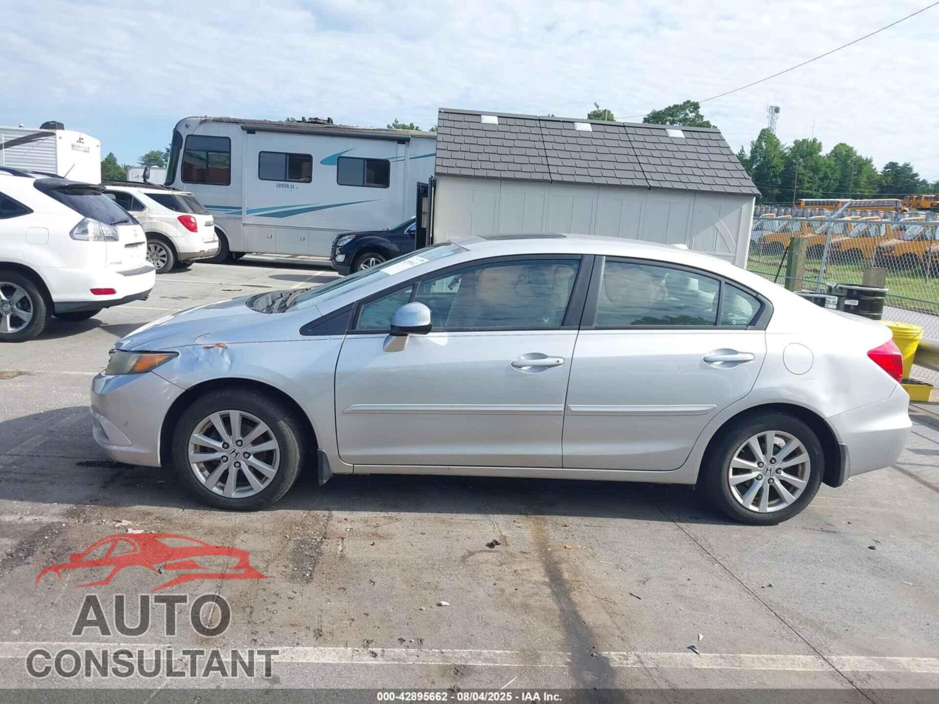 HONDA CIVIC 2012 - 19XFB2F95CE327964
