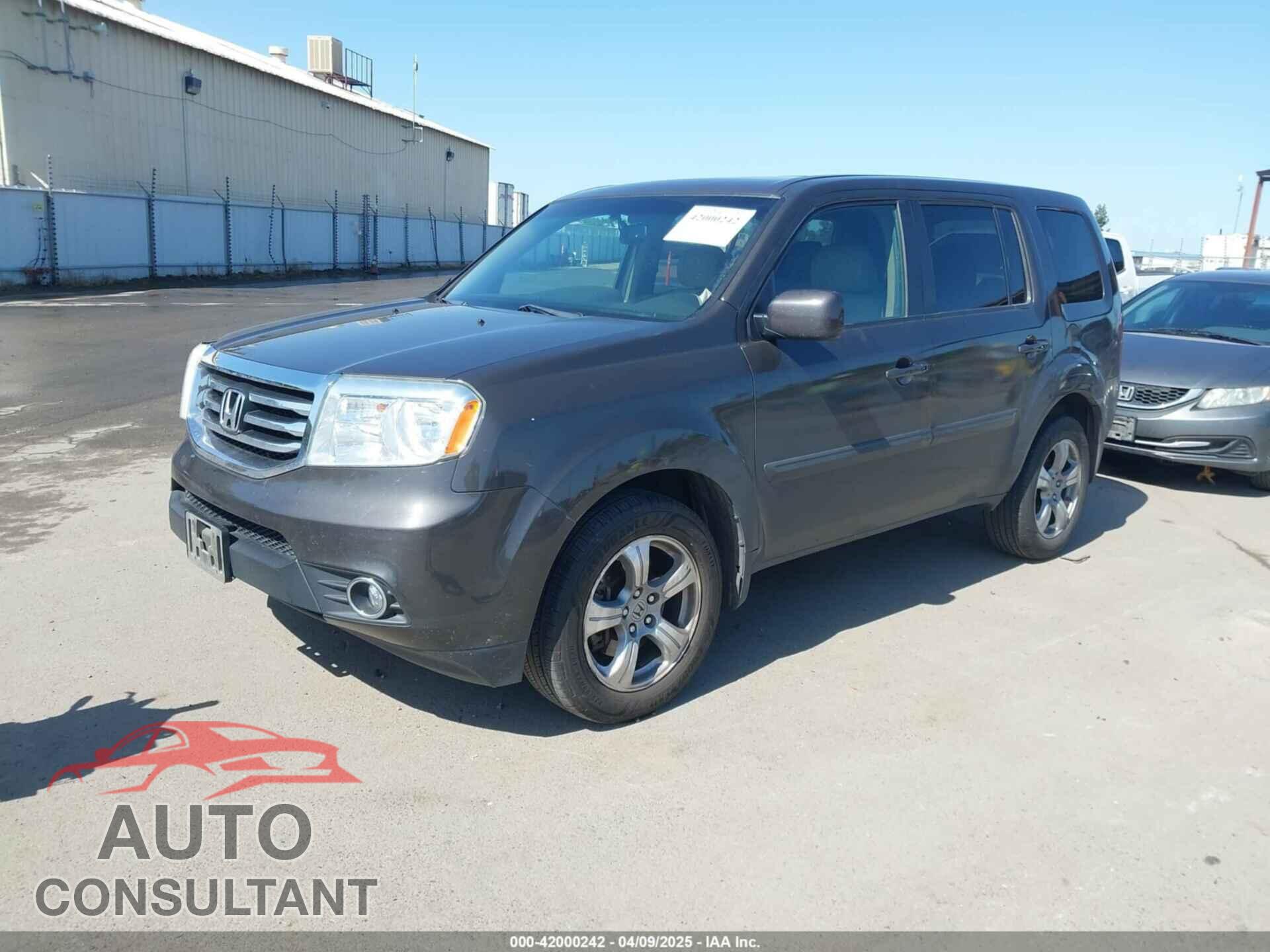 HONDA PILOT 2013 - 5FNYF3H53DB019202