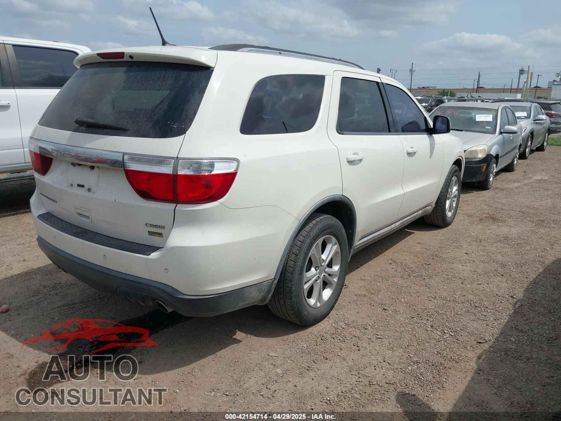 DODGE DURANGO 2011 - 1D4RD4GG6BC730344