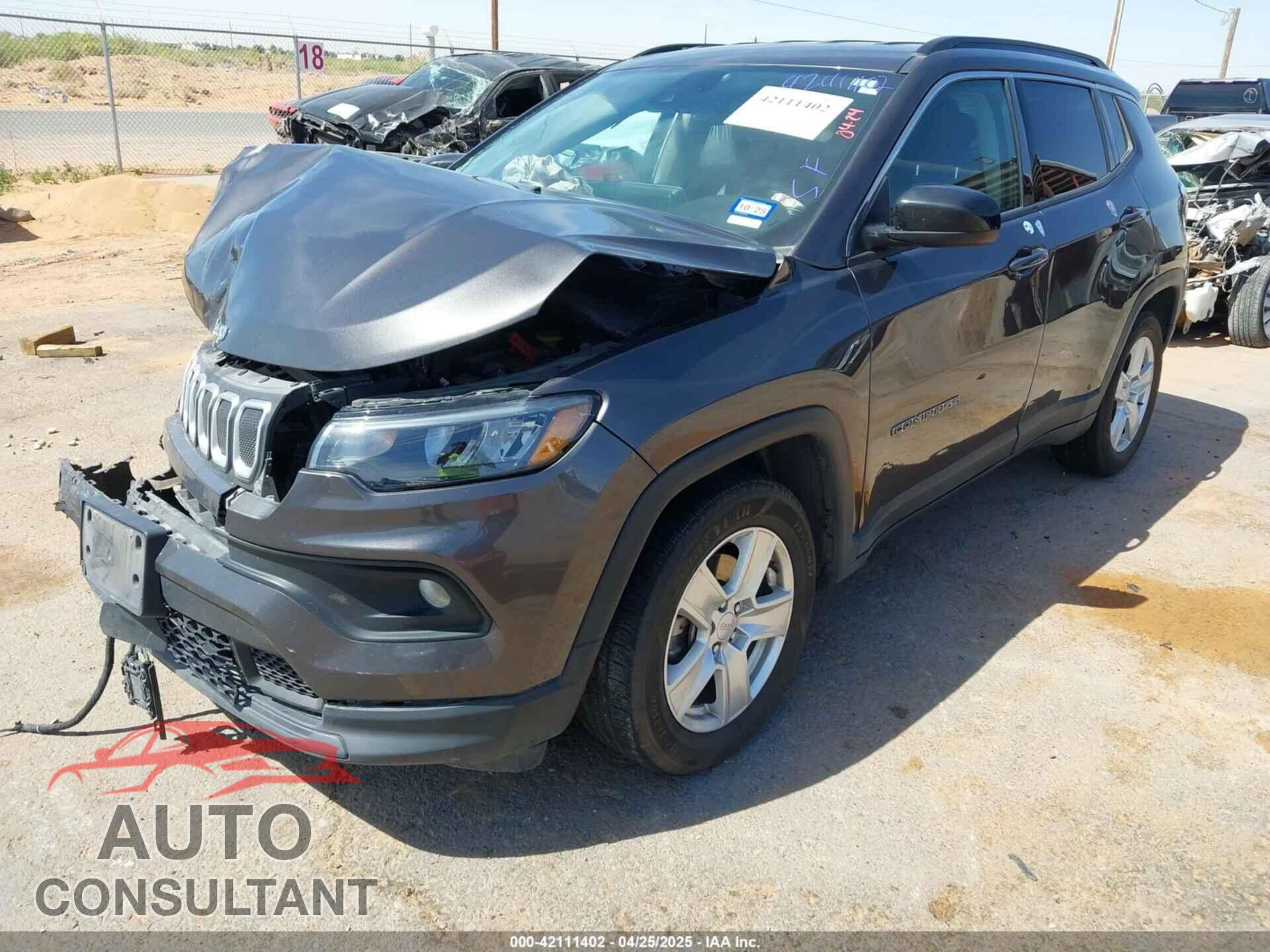 JEEP COMPASS 2022 - 3C4NJCBB5NT106599