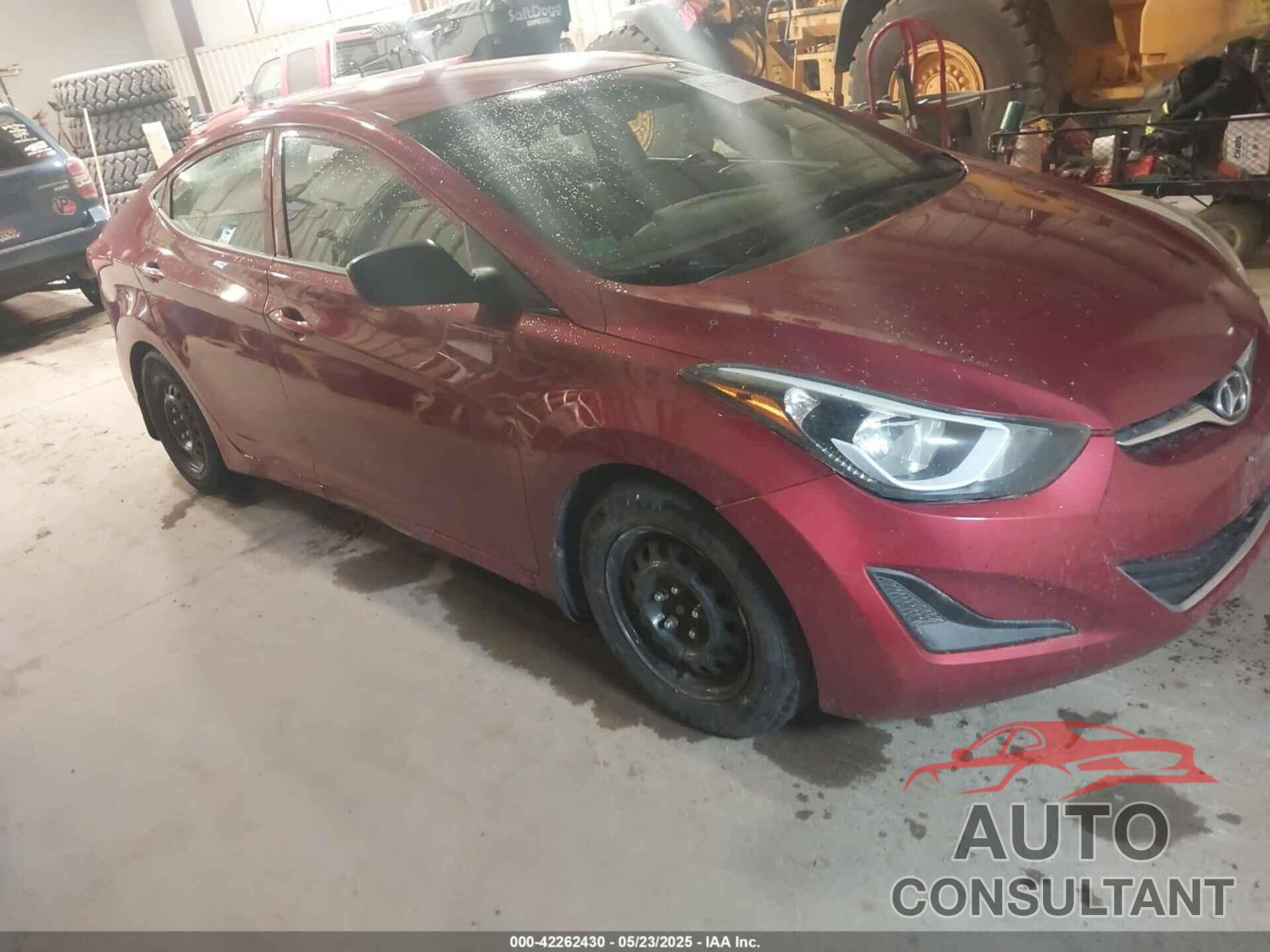 HYUNDAI ELANTRA 2016 - 5NPDH4AE3GH754311
