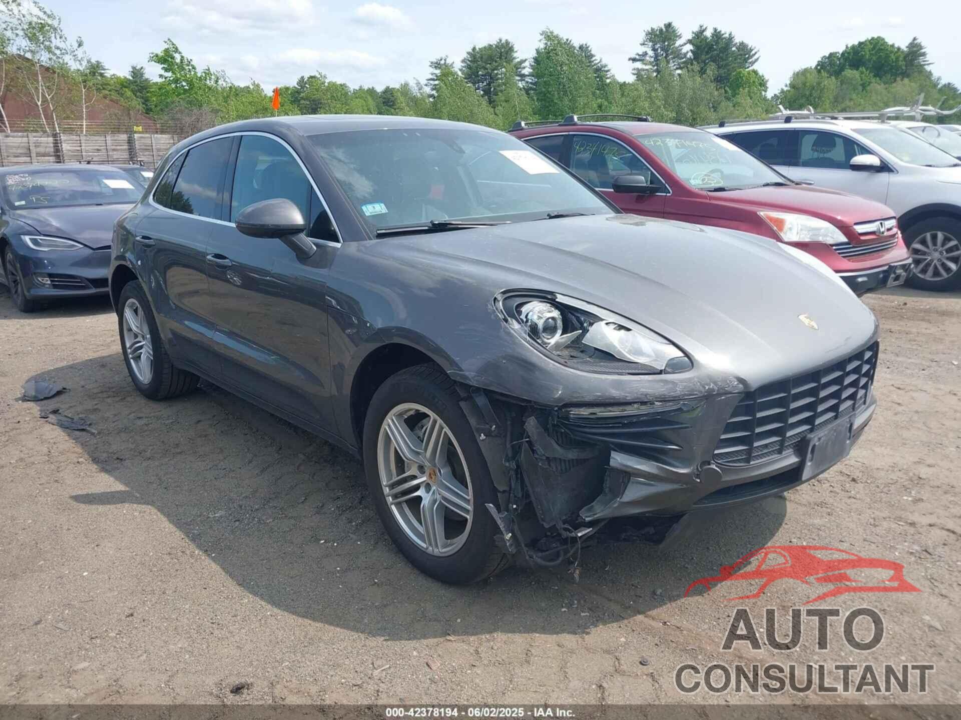 PORSCHE MACAN 2015 - WP1AB2A52FLB41503