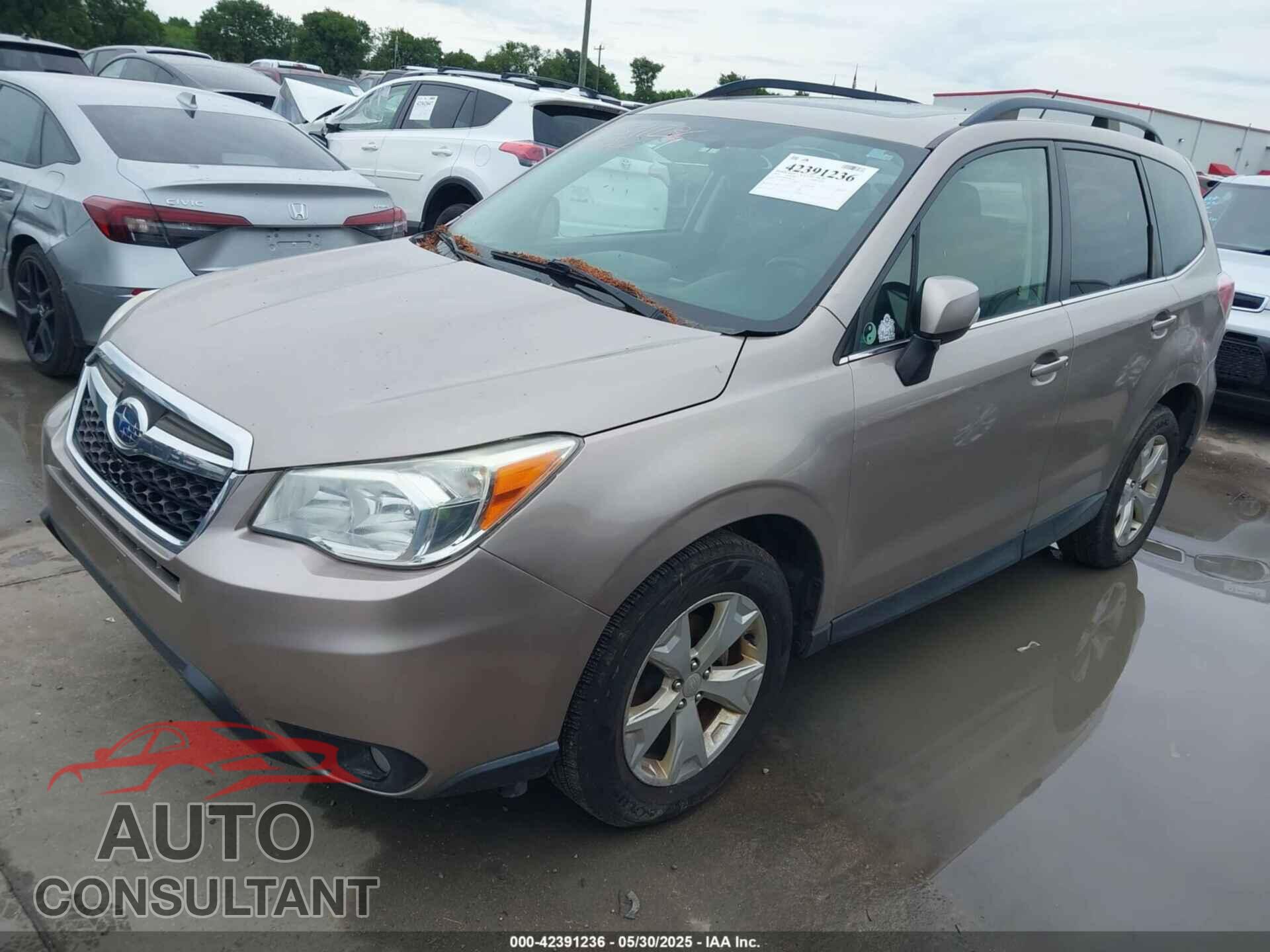 SUBARU FORESTER 2014 - JF2SJAMC8EH481416