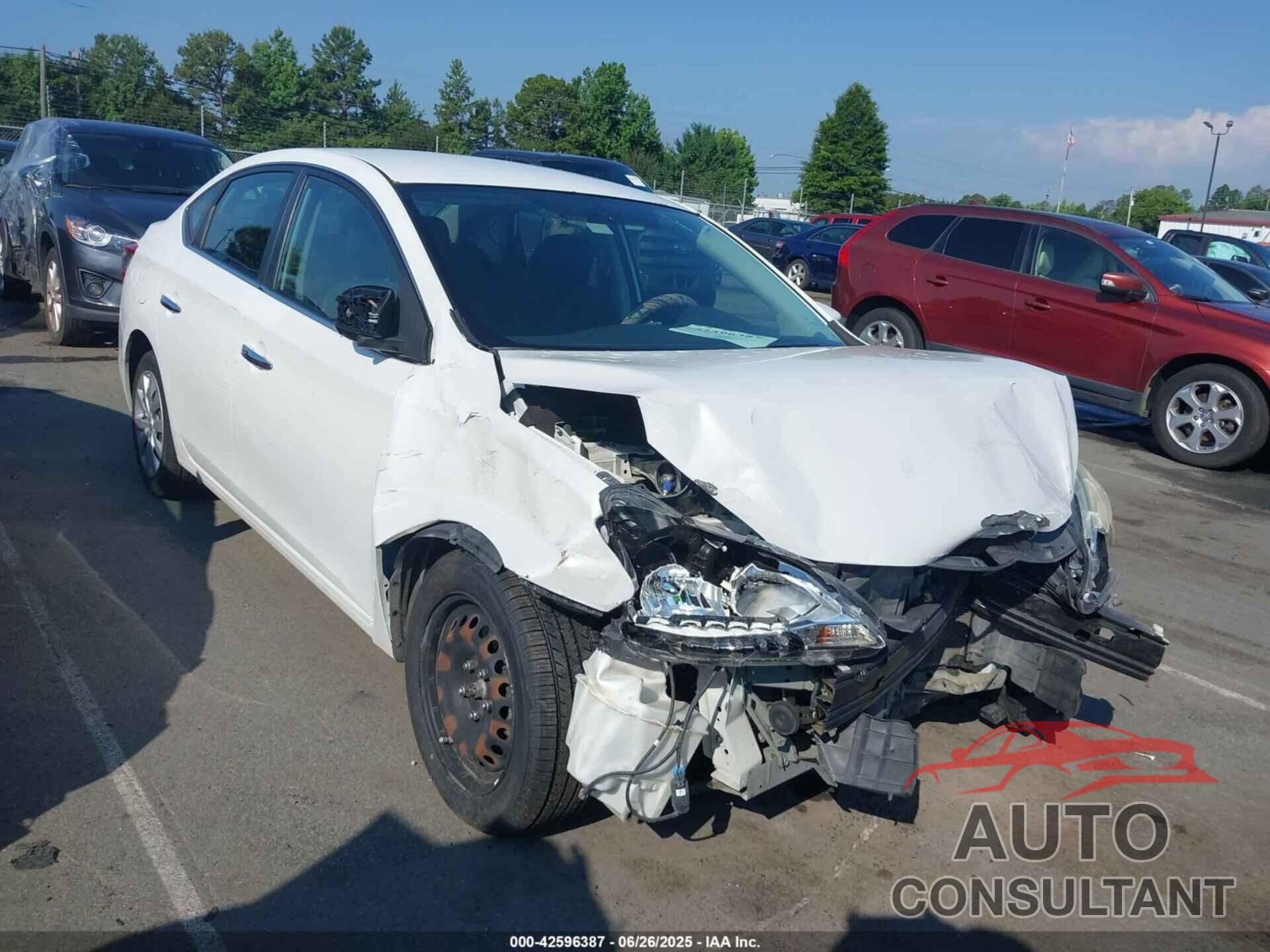 NISSAN SENTRA 2014 - 3N1AB7AP1EY264699
