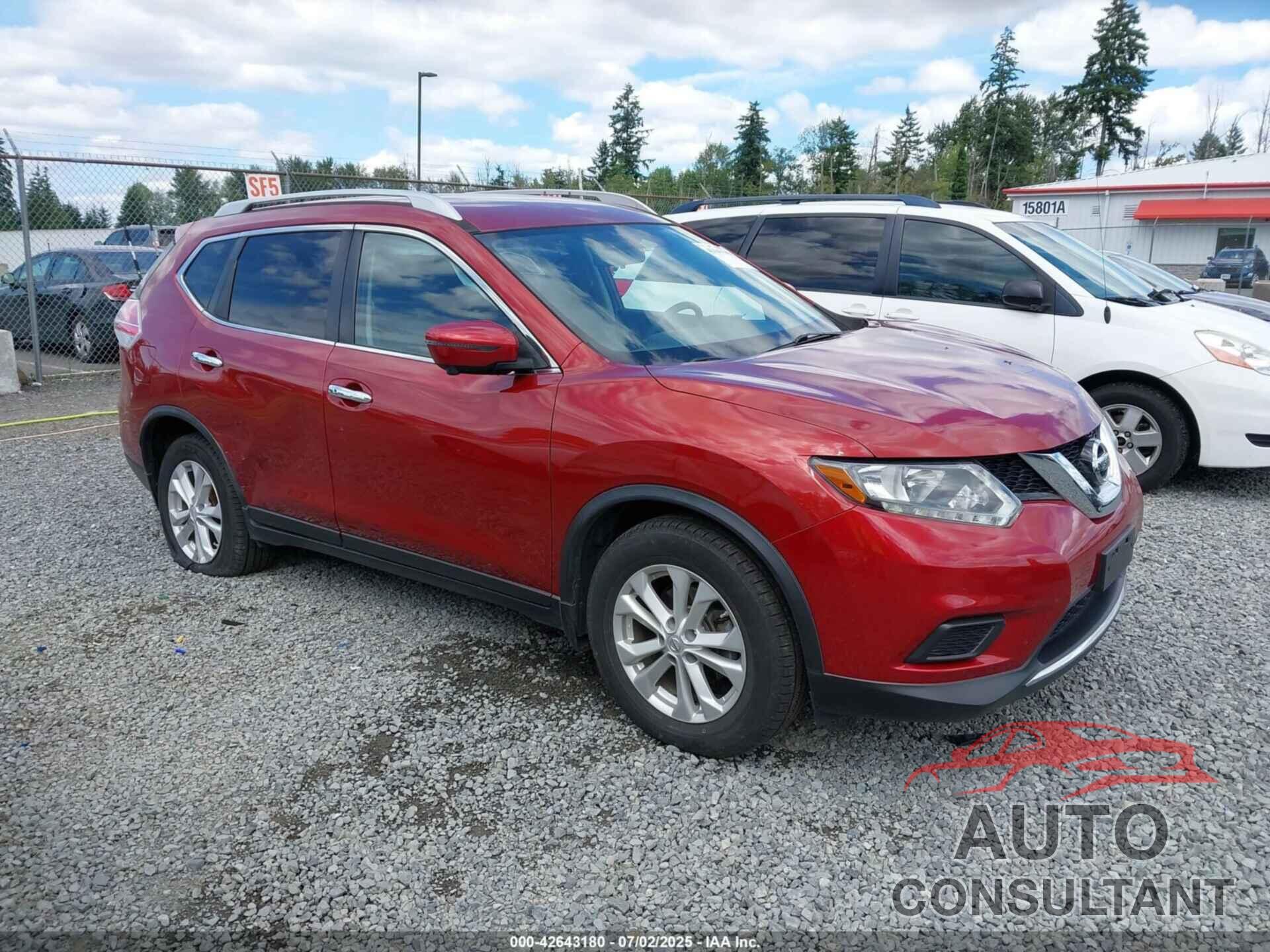 NISSAN ROGUE 2016 - JN8AT2MVXGW146043