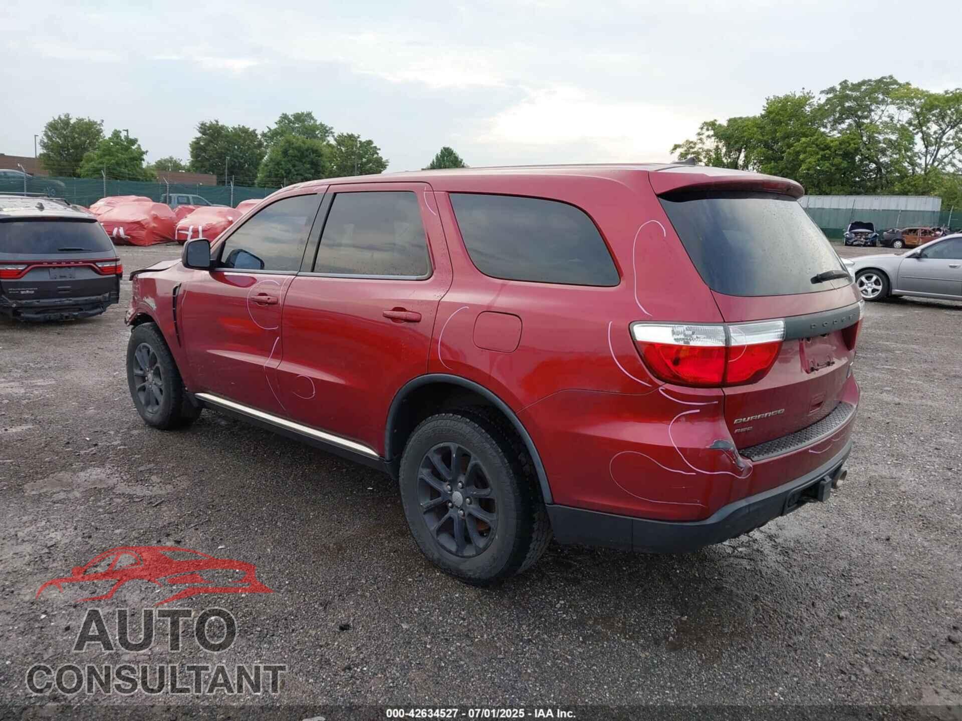 DODGE DURANGO 2013 - 1C4RDJAGXDC578513