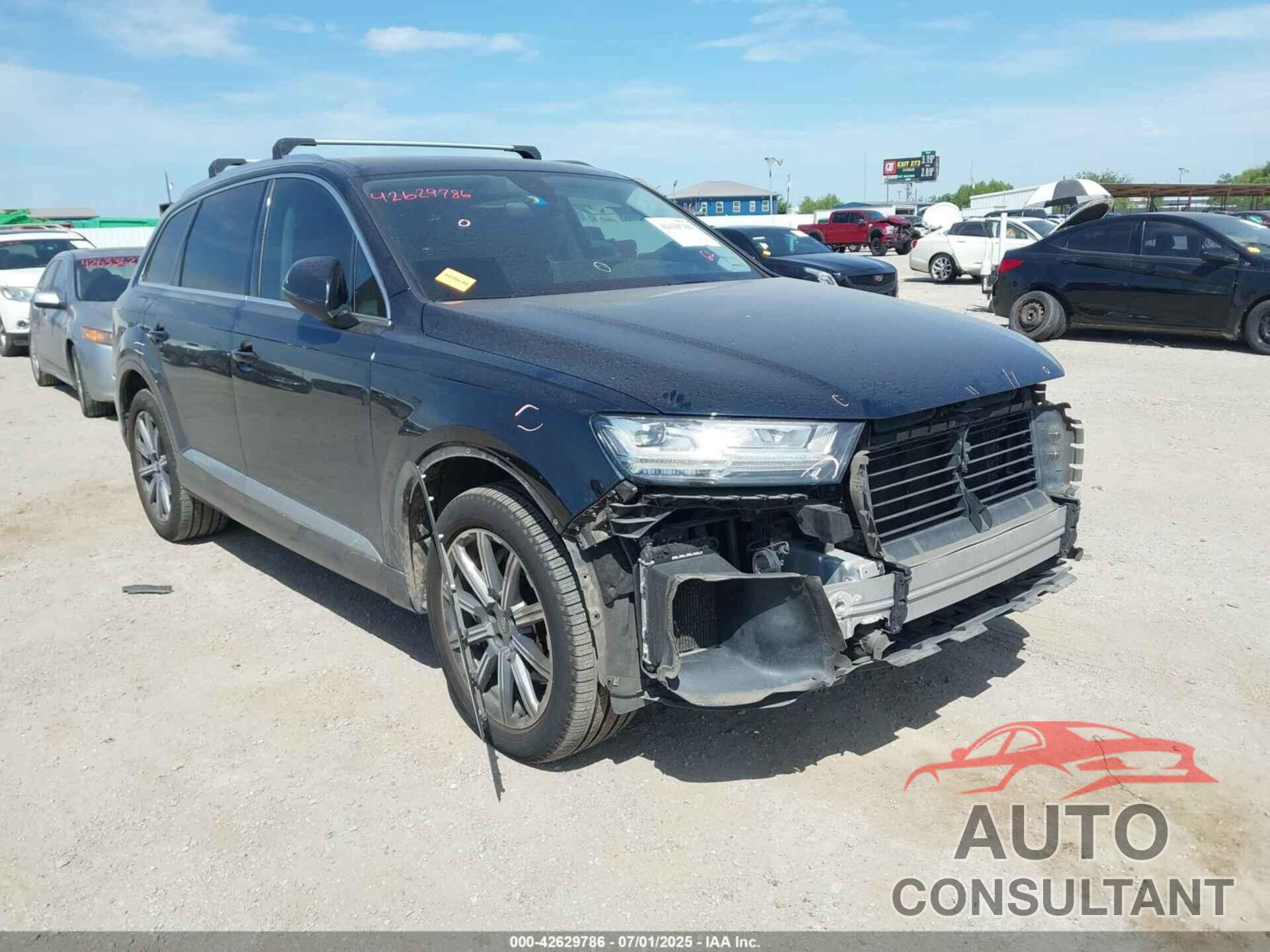 AUDI Q7 2017 - WA1VAAF71HD049672