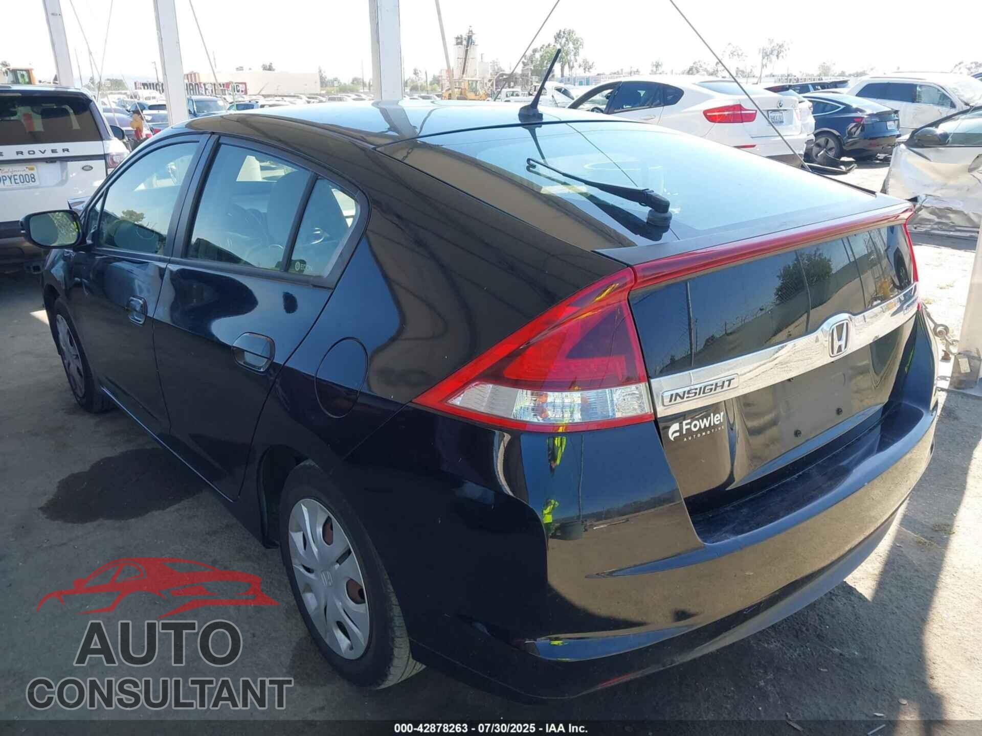 HONDA INSIGHT 2013 - JHMZE2H5XDS001038