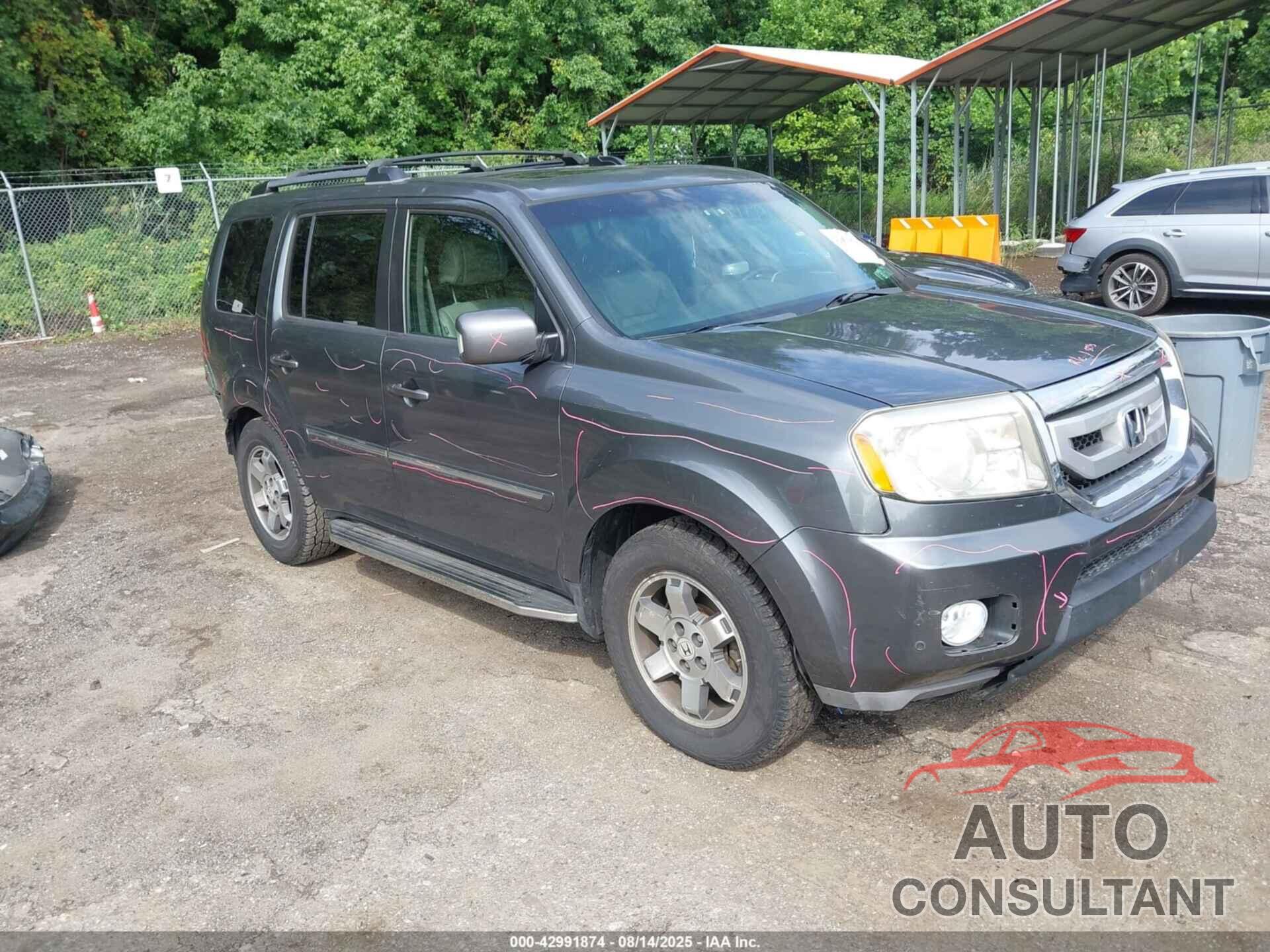 HONDA PILOT 2010 - 5FNYF4H93AB040958