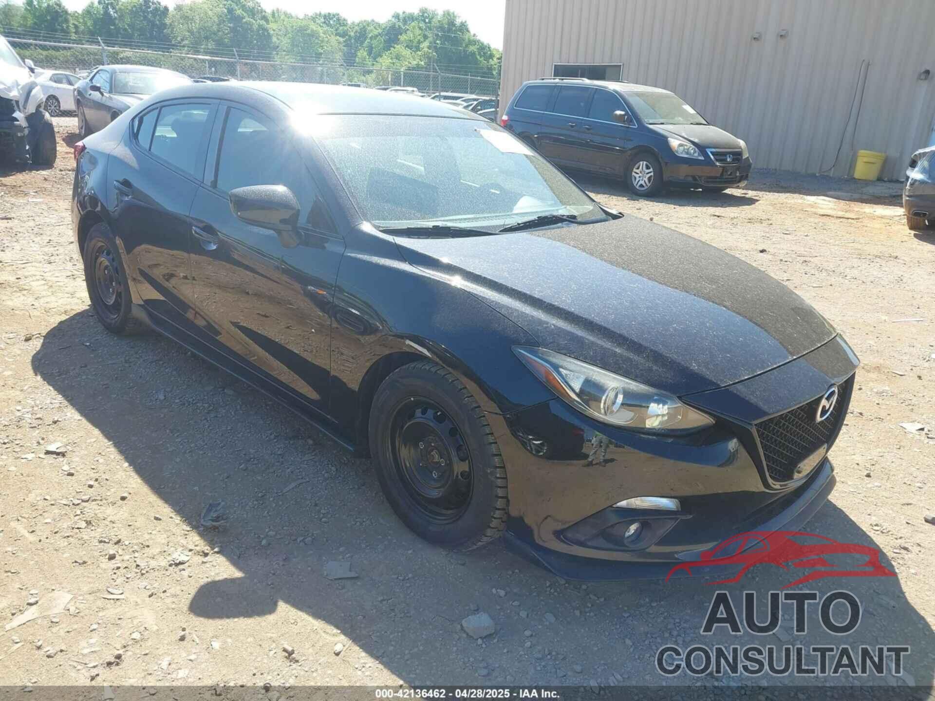 MAZDA MAZDA3 2014 - JM1BM1T74E1115455
