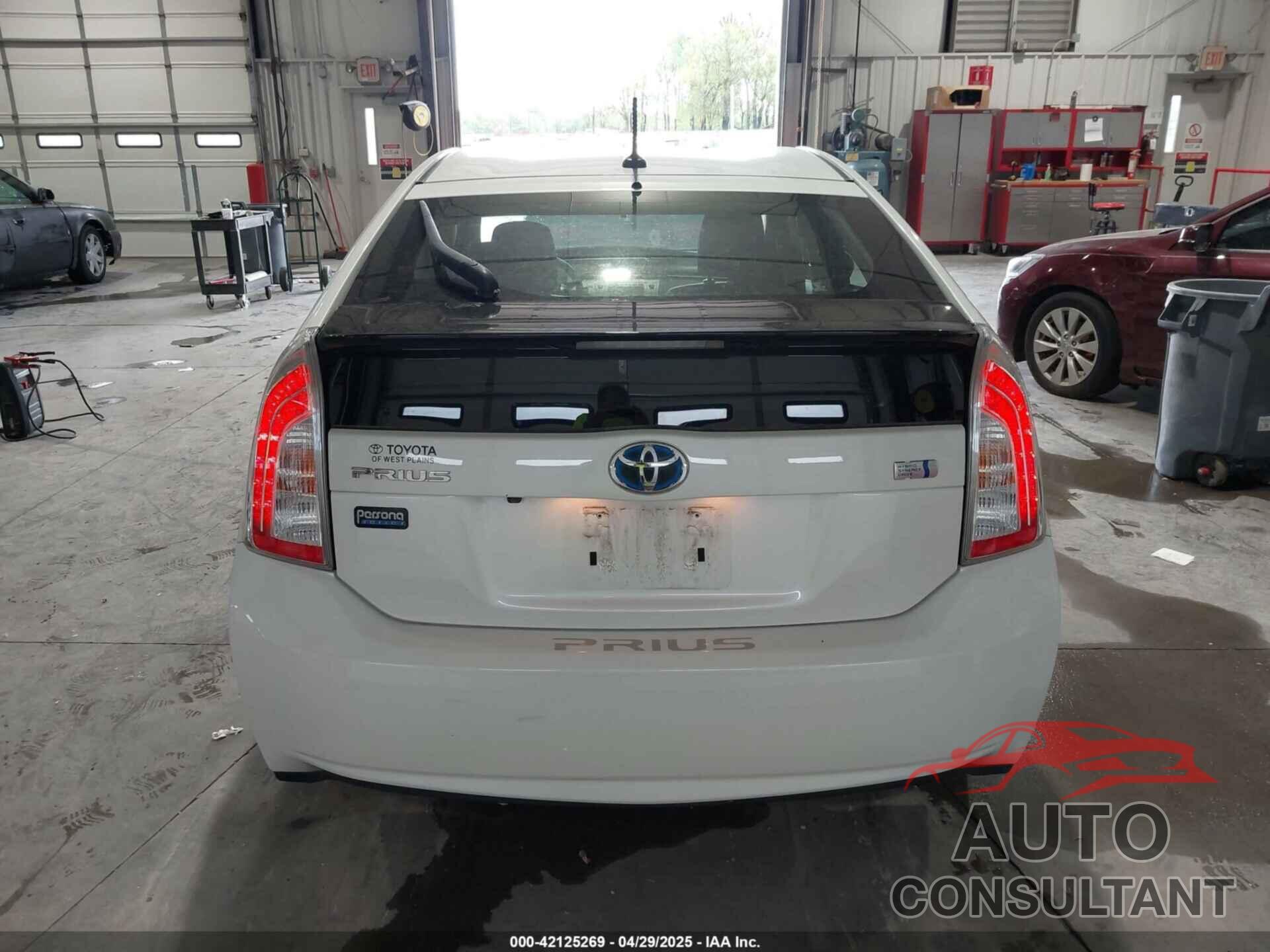 TOYOTA PRIUS 2013 - JTDKN3DU9D5579992