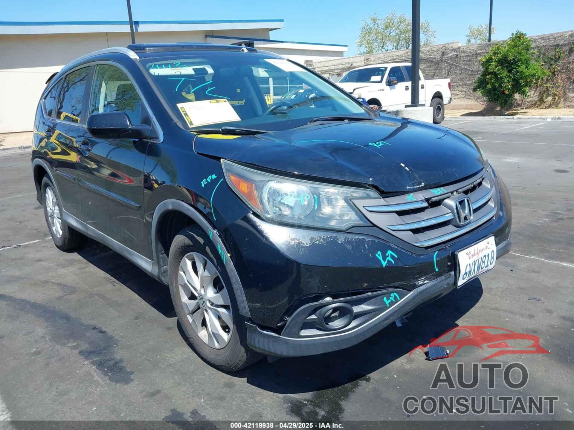 HONDA CR-V 2012 - 2HKRM3H74CH506954
