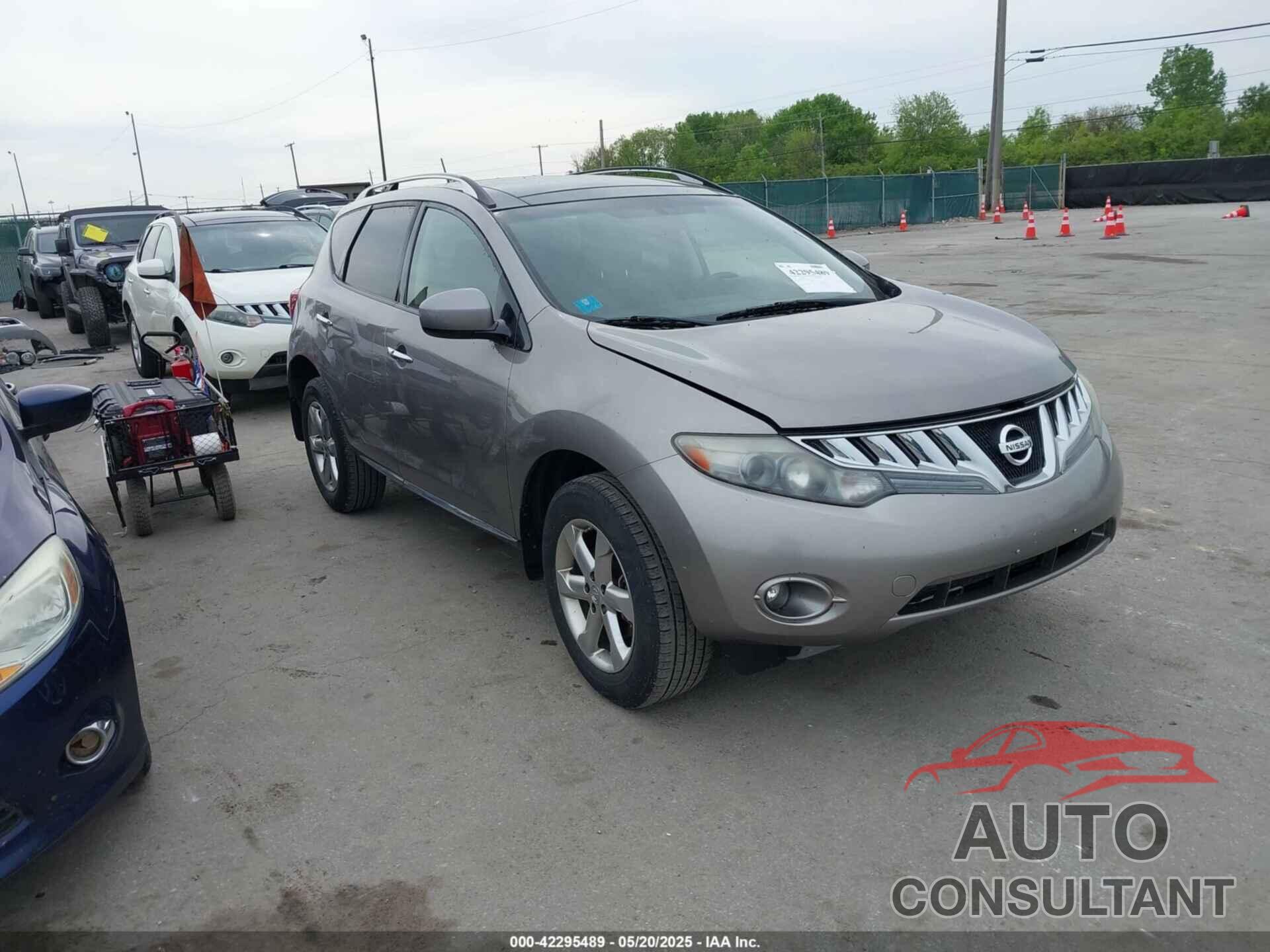NISSAN MURANO 2010 - JN8AZ1MWXAW127646