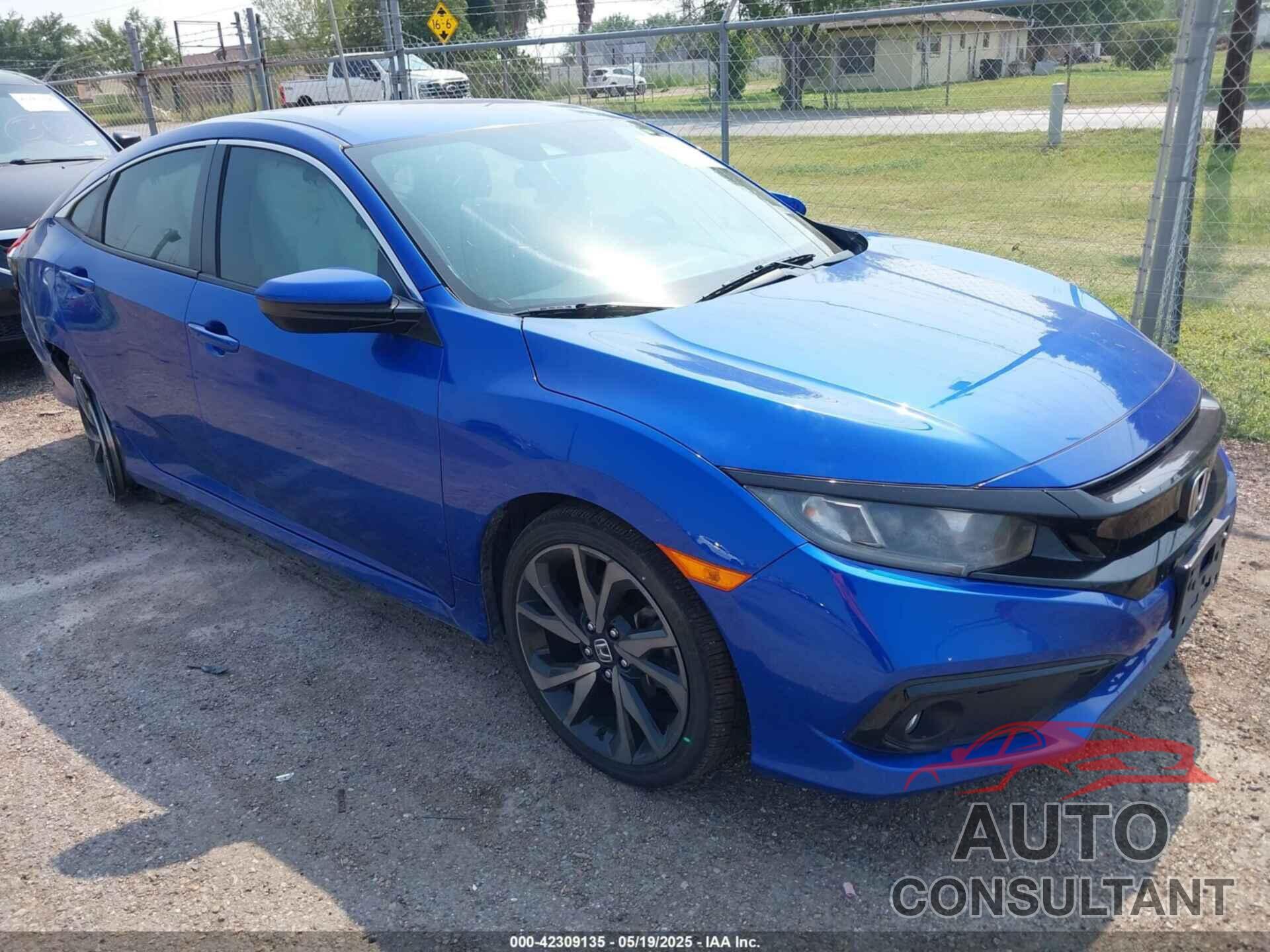 HONDA CIVIC 2019 - 19XFC2F8XKE045192