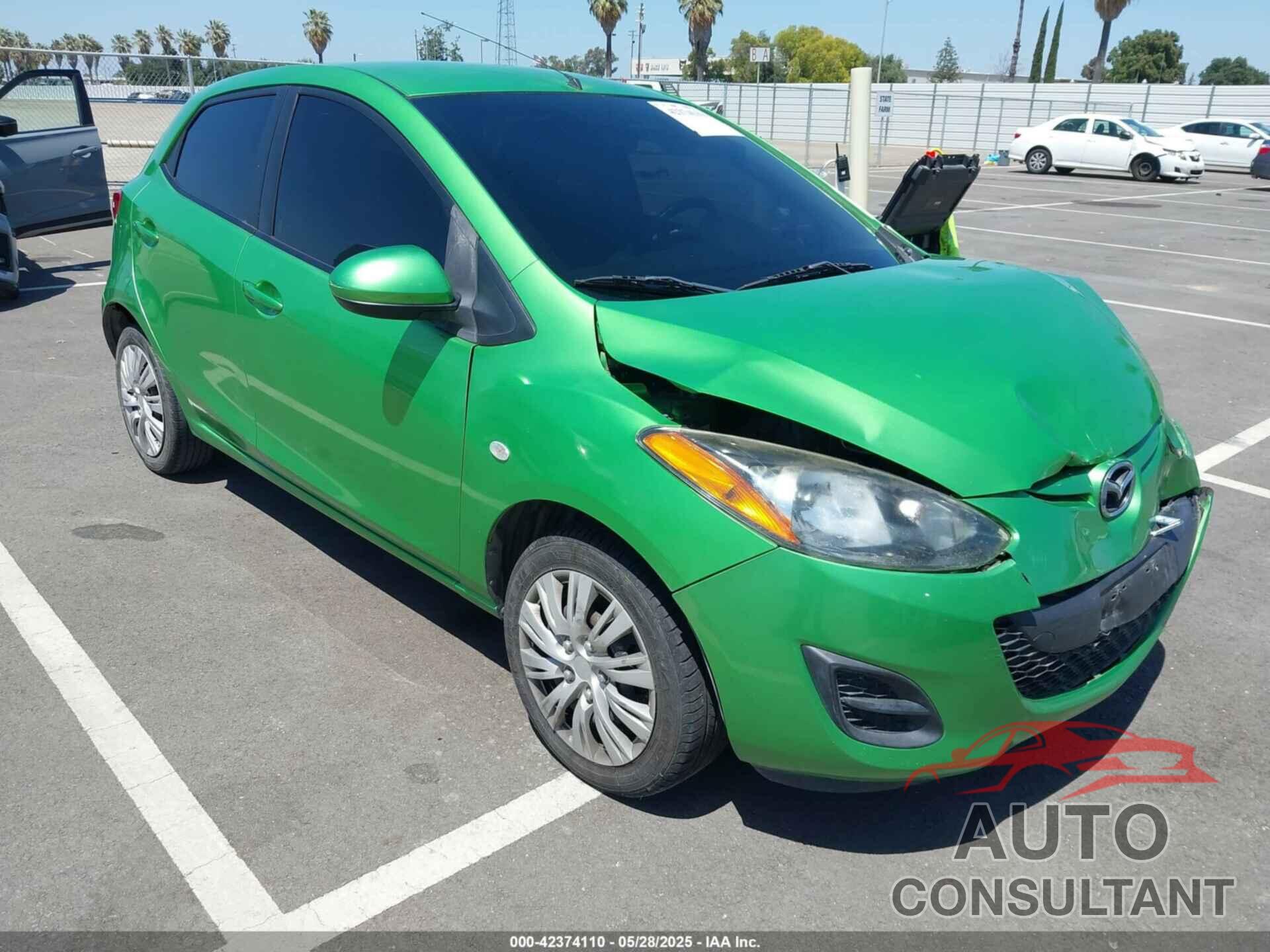 MAZDA MAZDA2 2013 - JM1DE1KZXD0163118