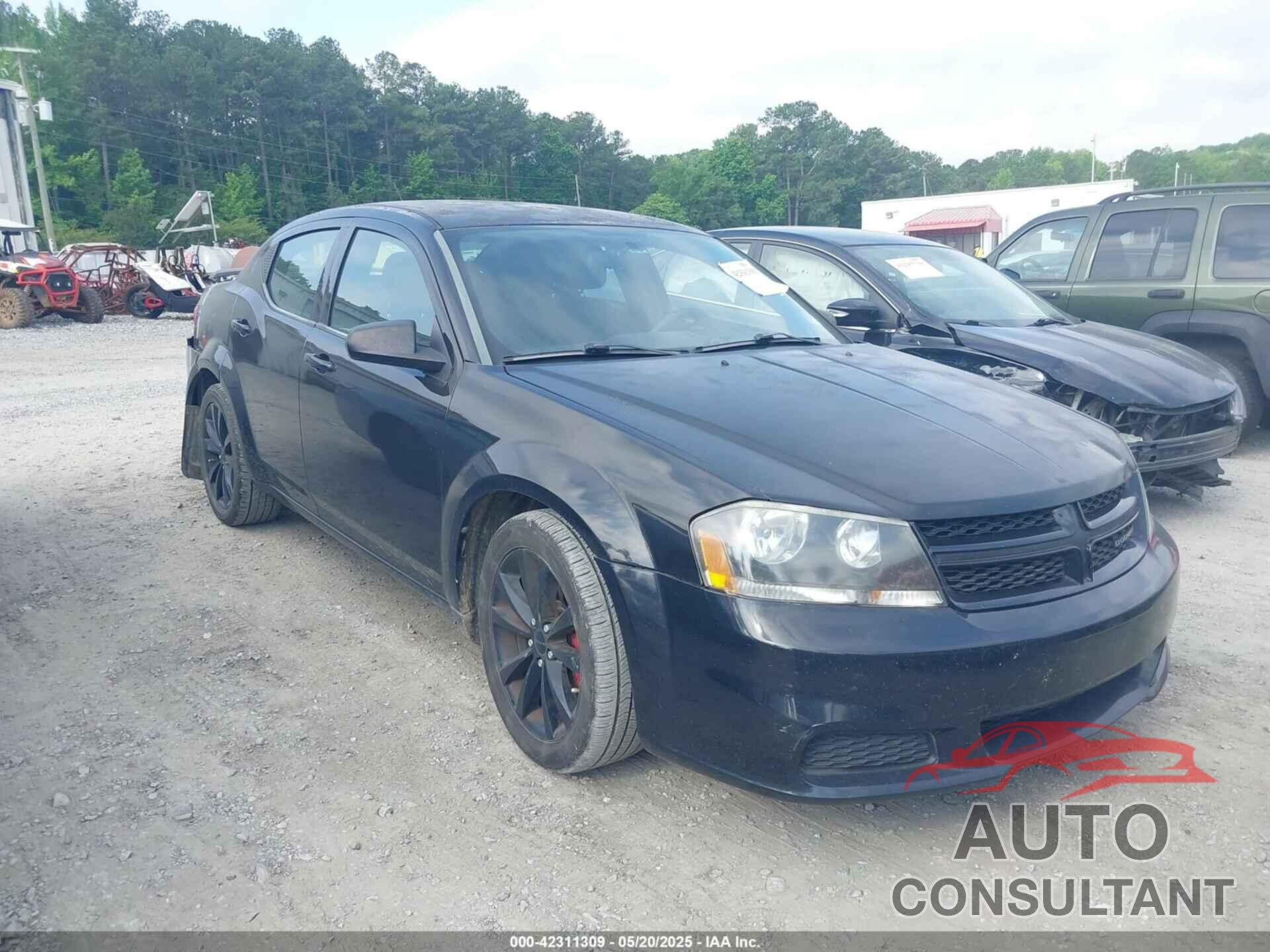 DODGE AVENGER 2014 - 1C3CDZAG9EN104275