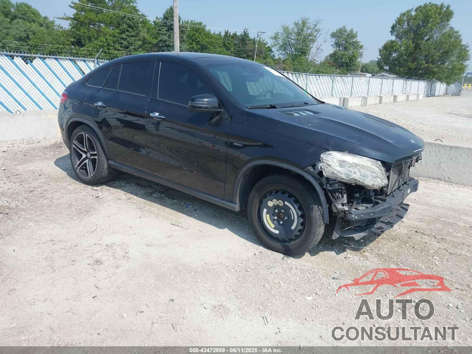 MERCEDES-BENZ GLE 450 AMG COUPE 2016 - 4JGED6EB9GA038611