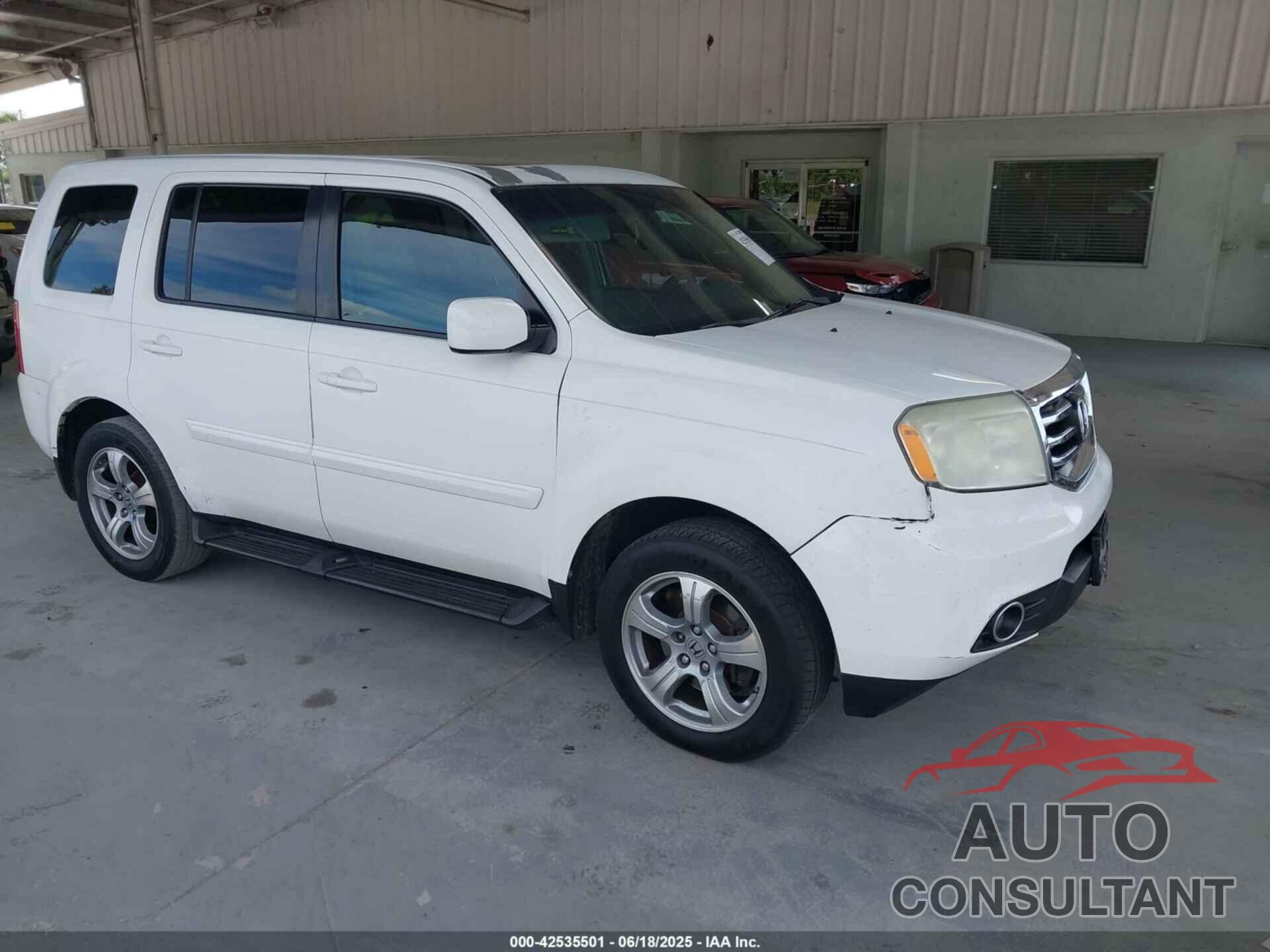 HONDA PILOT 2012 - 5FNYF3H71CB019960