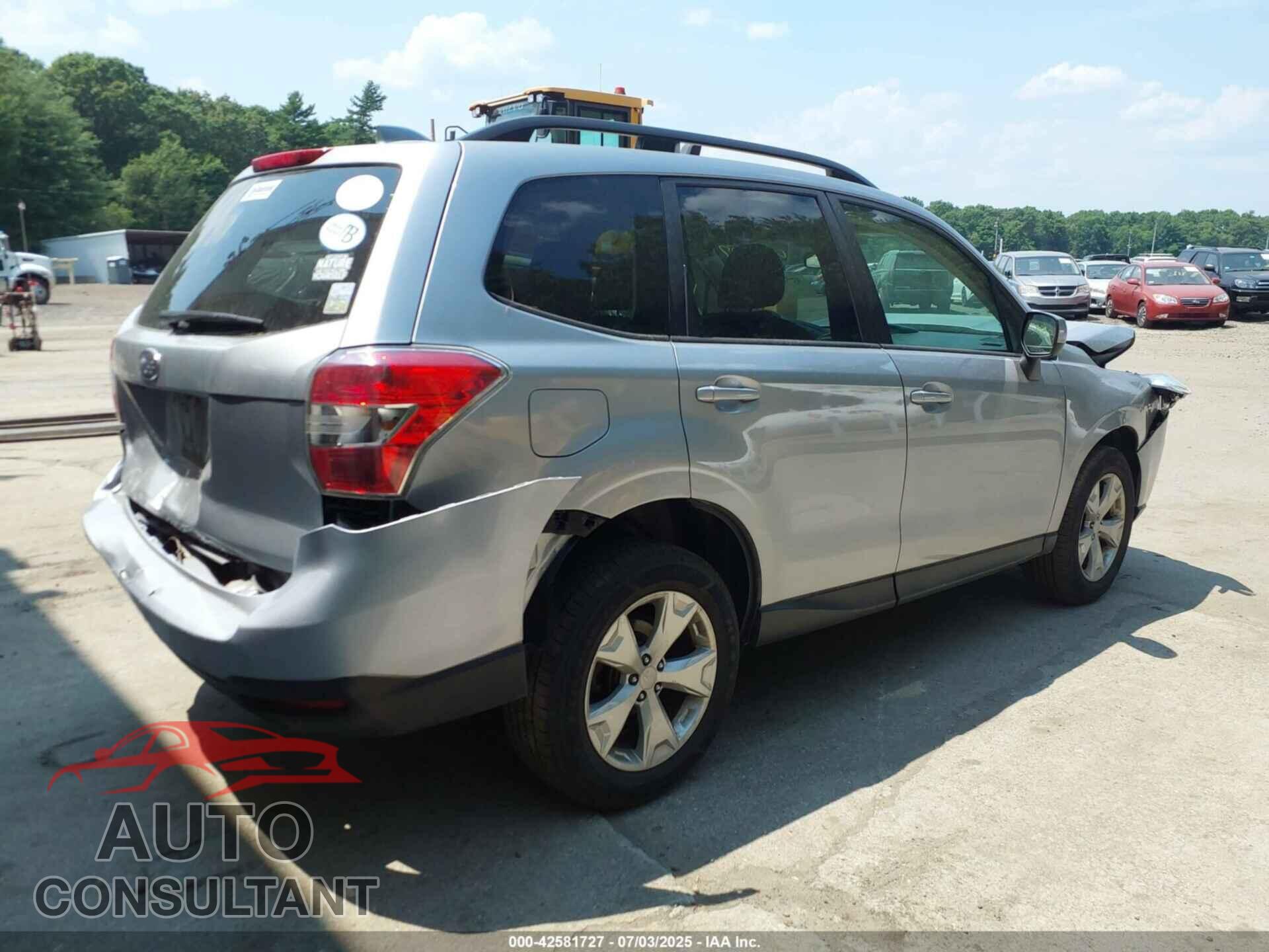 SUBARU FORESTER 2016 - JF2SJADC4GH489984