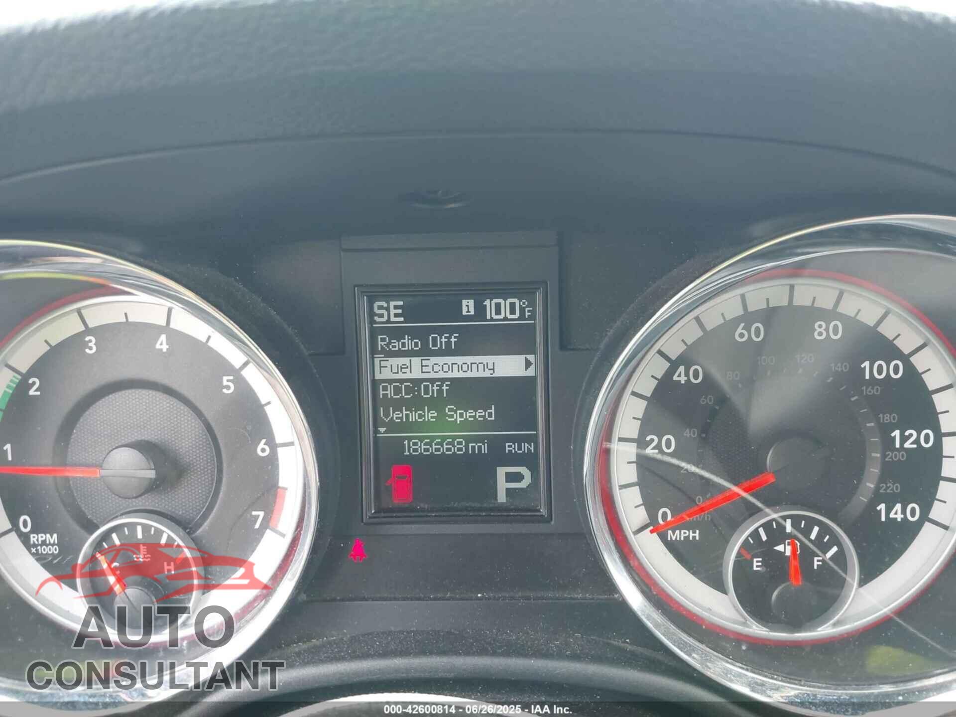 DODGE DURANGO 2011 - 1D4RE5GG5BC648611