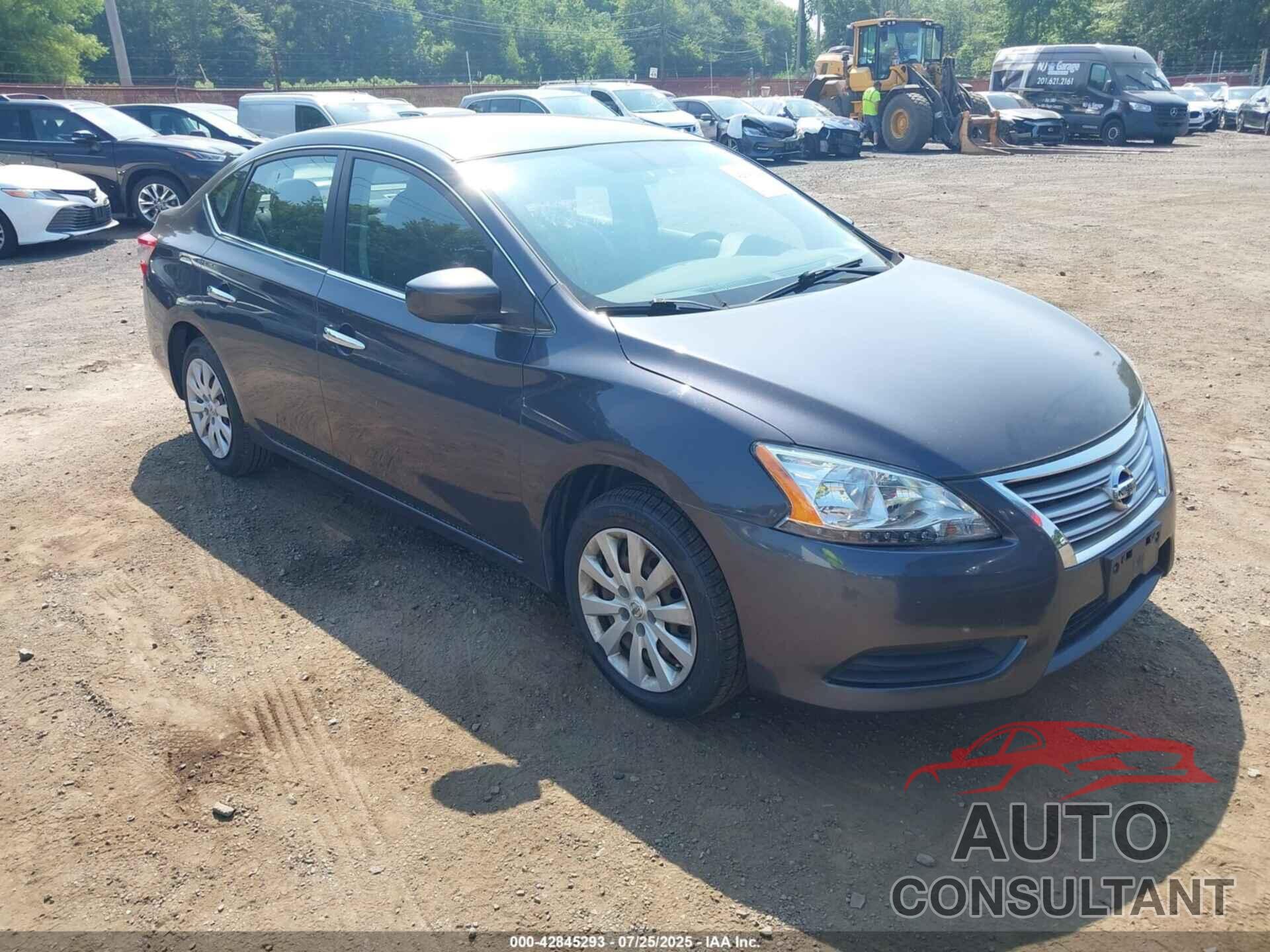 NISSAN SENTRA 2014 - 1N4AB7AP8EN850087