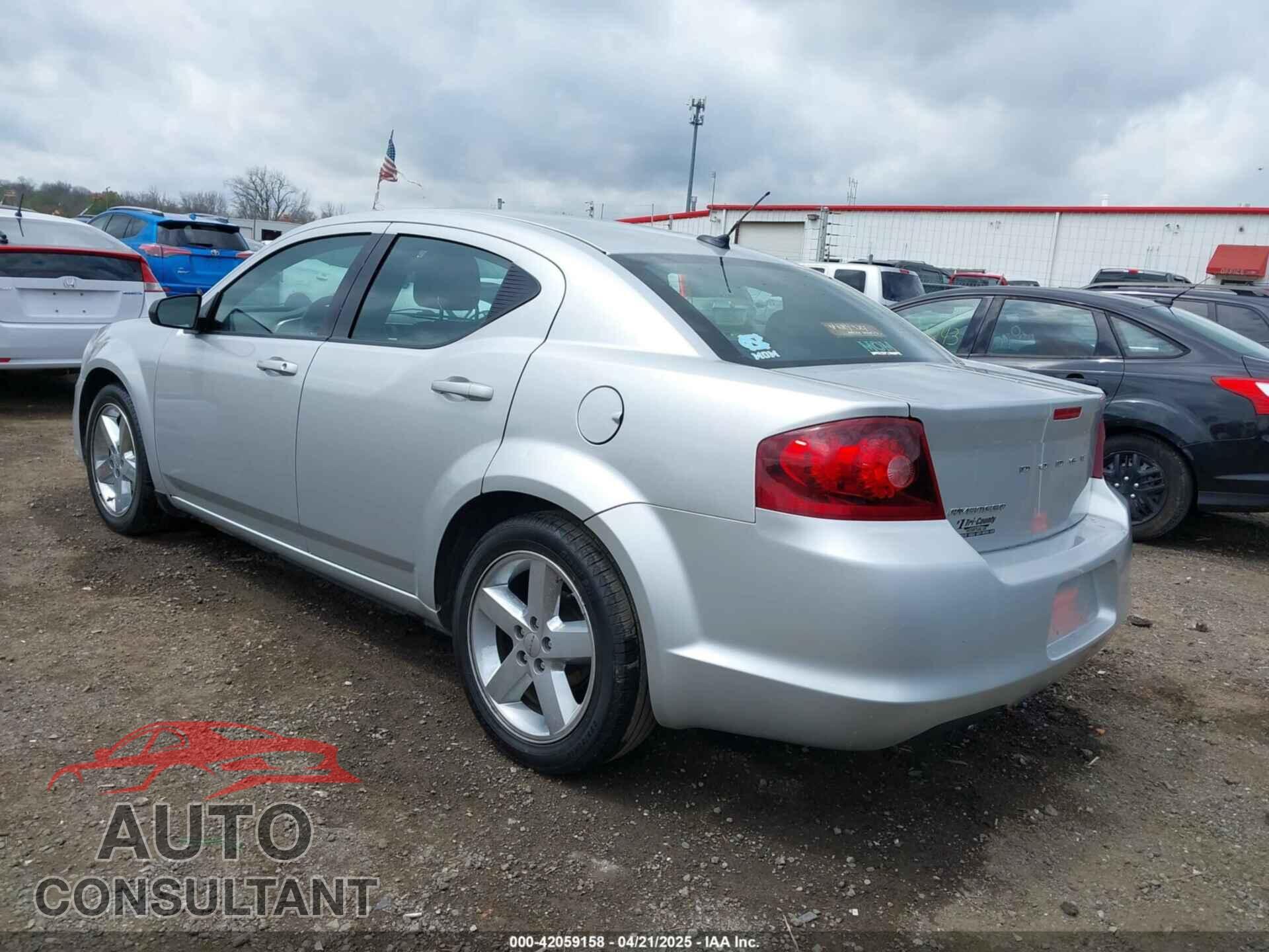 DODGE AVENGER 2012 - 1C3CDZAB3CN324335