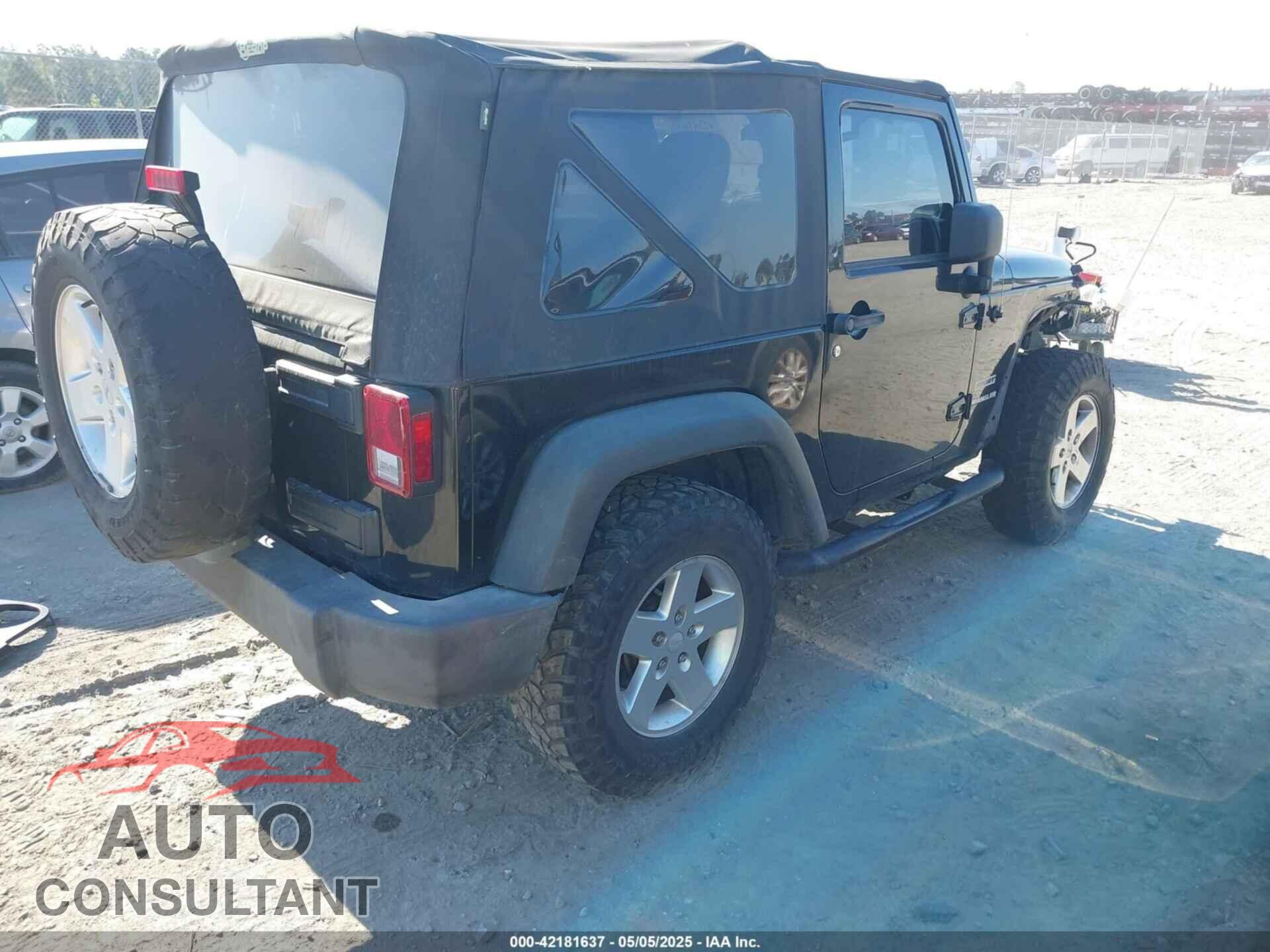 JEEP WRANGLER 2012 - 1C4AJWAG0CL247103