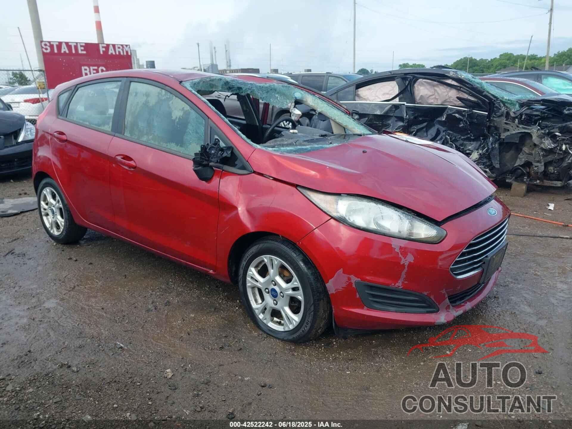 FORD FIESTA 2014 - 3FADP4EJ9EM108181