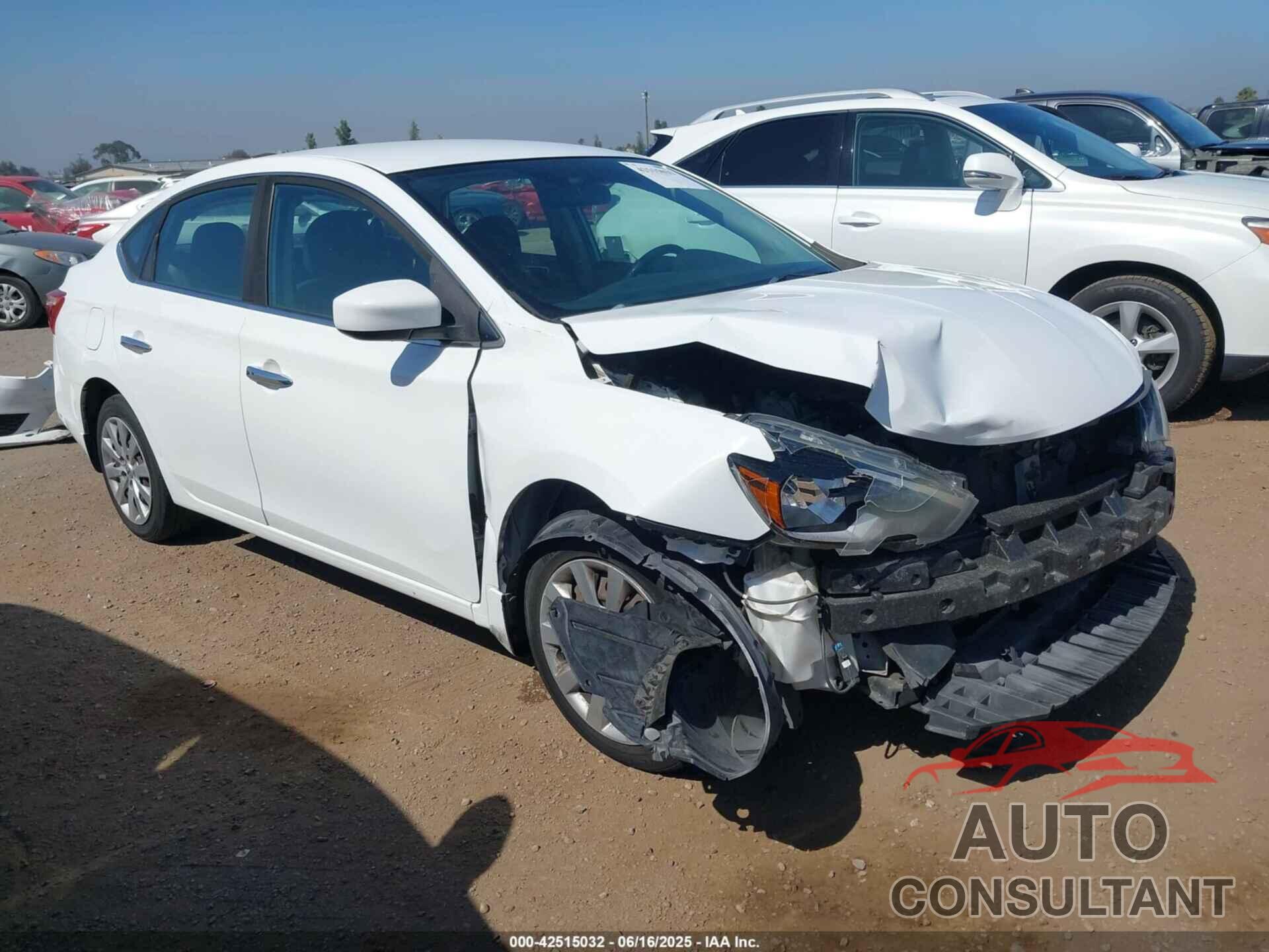 NISSAN SENTRA 2017 - 3N1AB7AP0HY327411