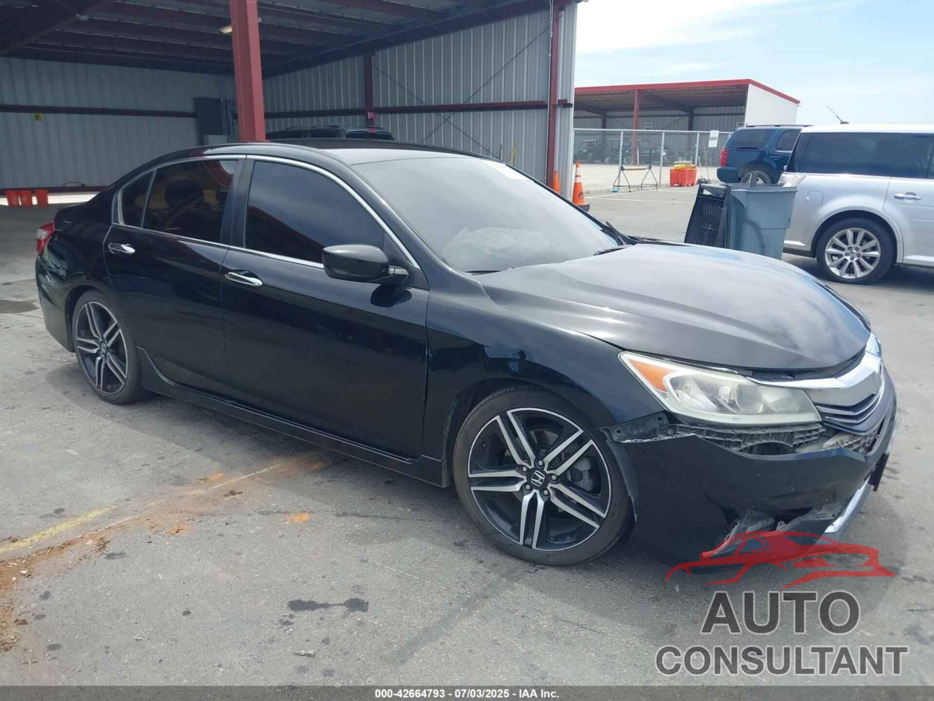 HONDA ACCORD 2017 - 1HGCR2F16HA208602