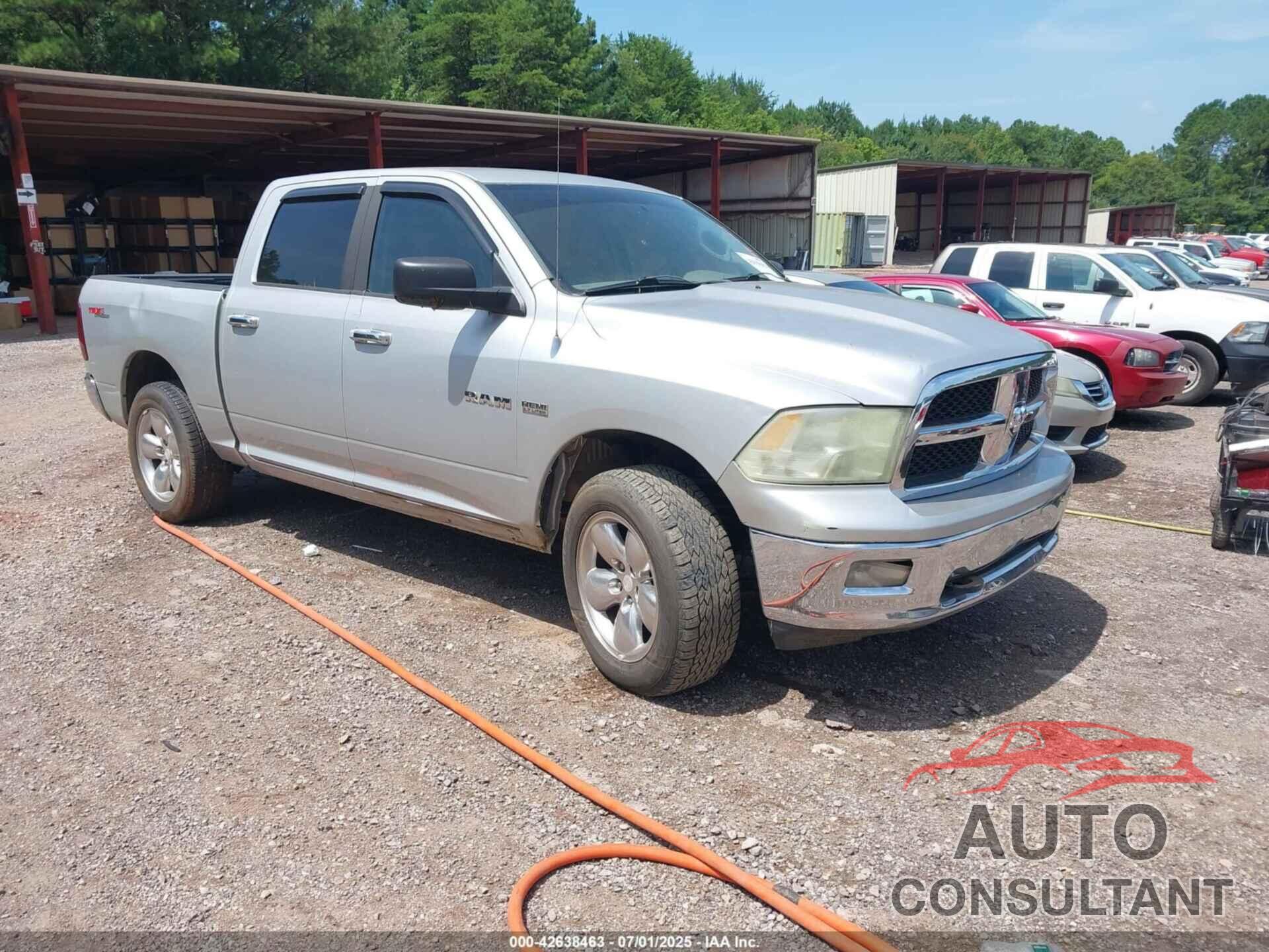 DODGE RAM 1500 2010 - 1D7RV1CTXAS161049