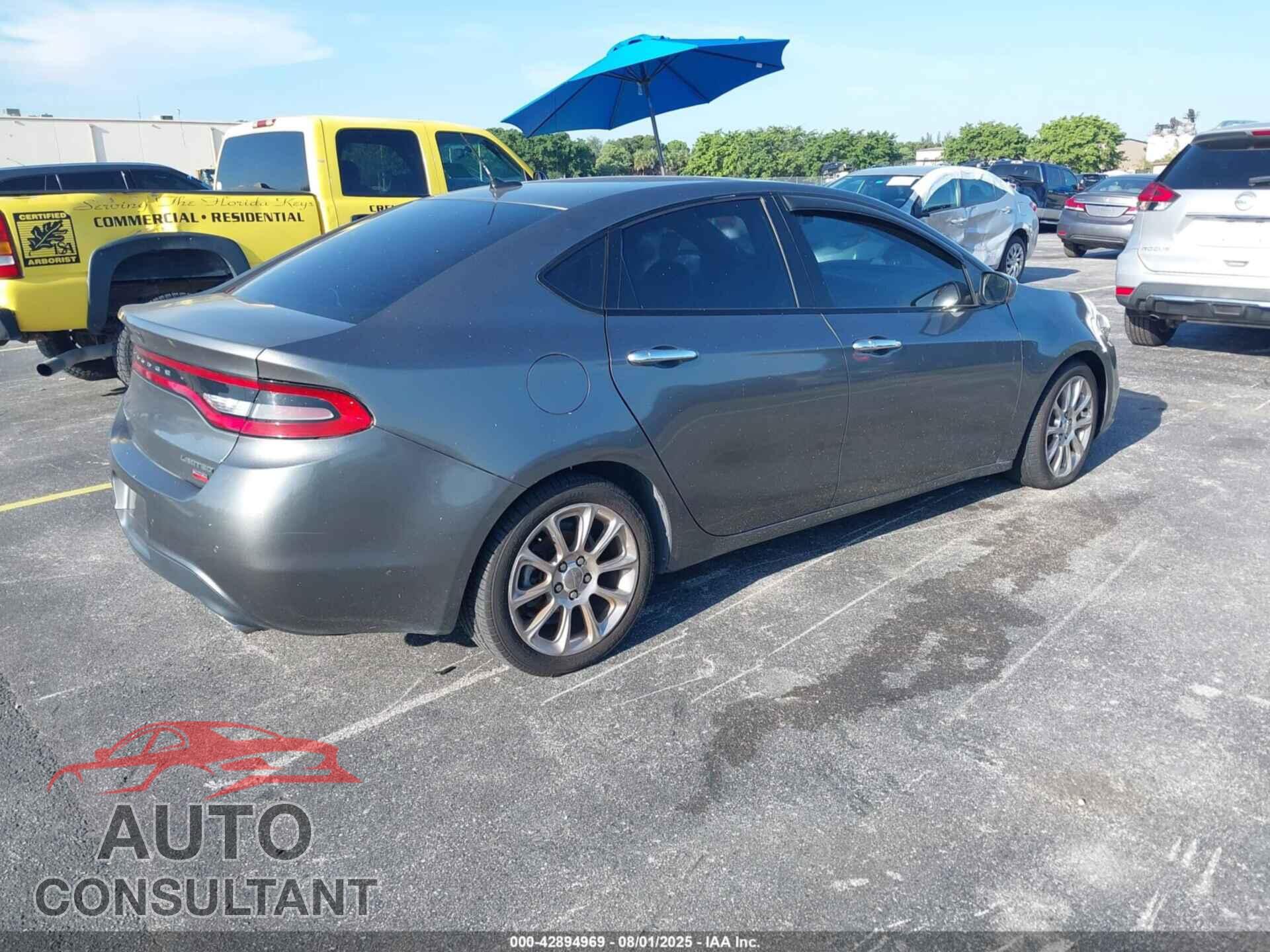 DODGE DART 2013 - 1C3CDFCH0DD206153