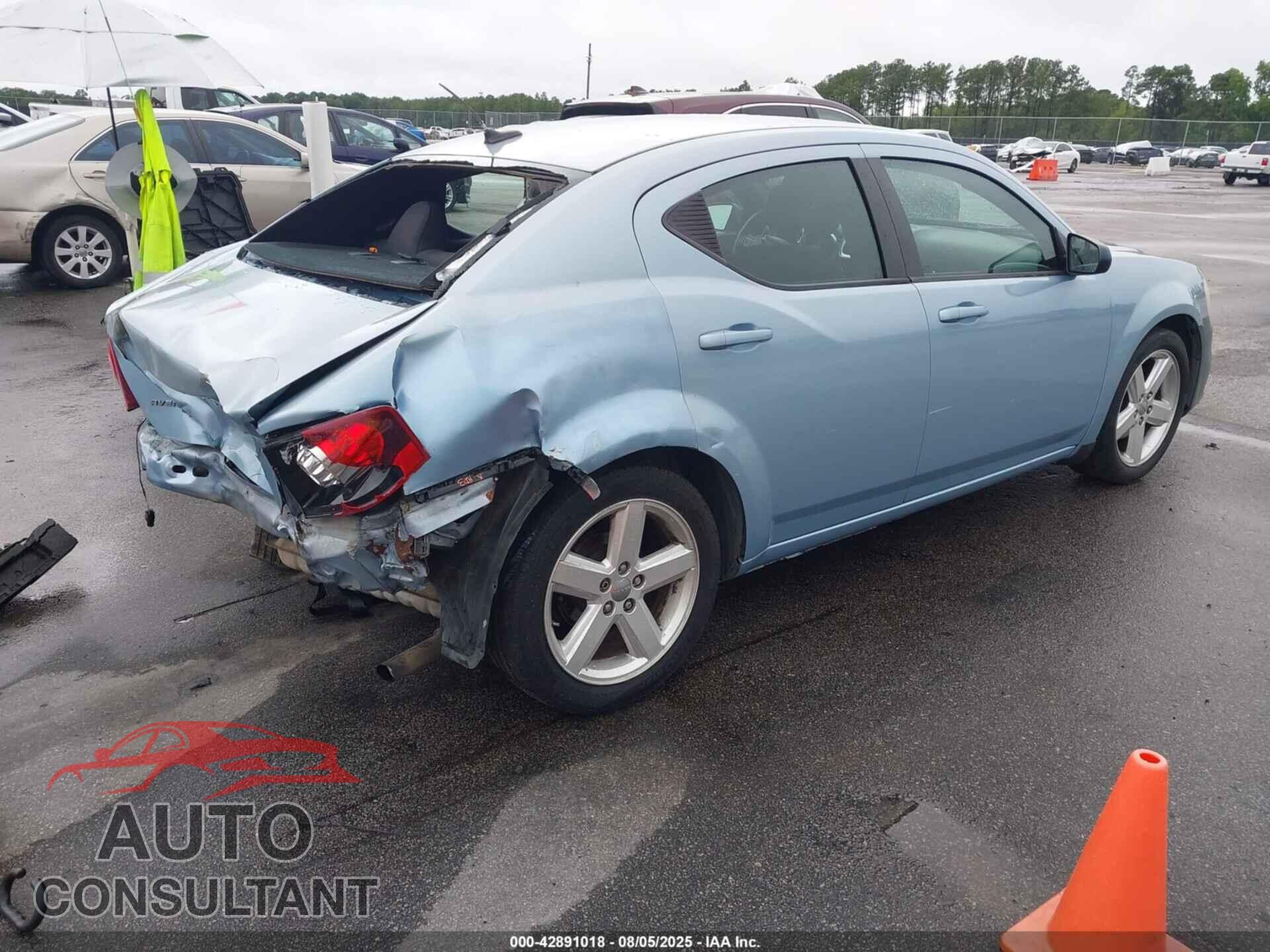 DODGE AVENGER 2013 - 1C3CDZAB2DN644358