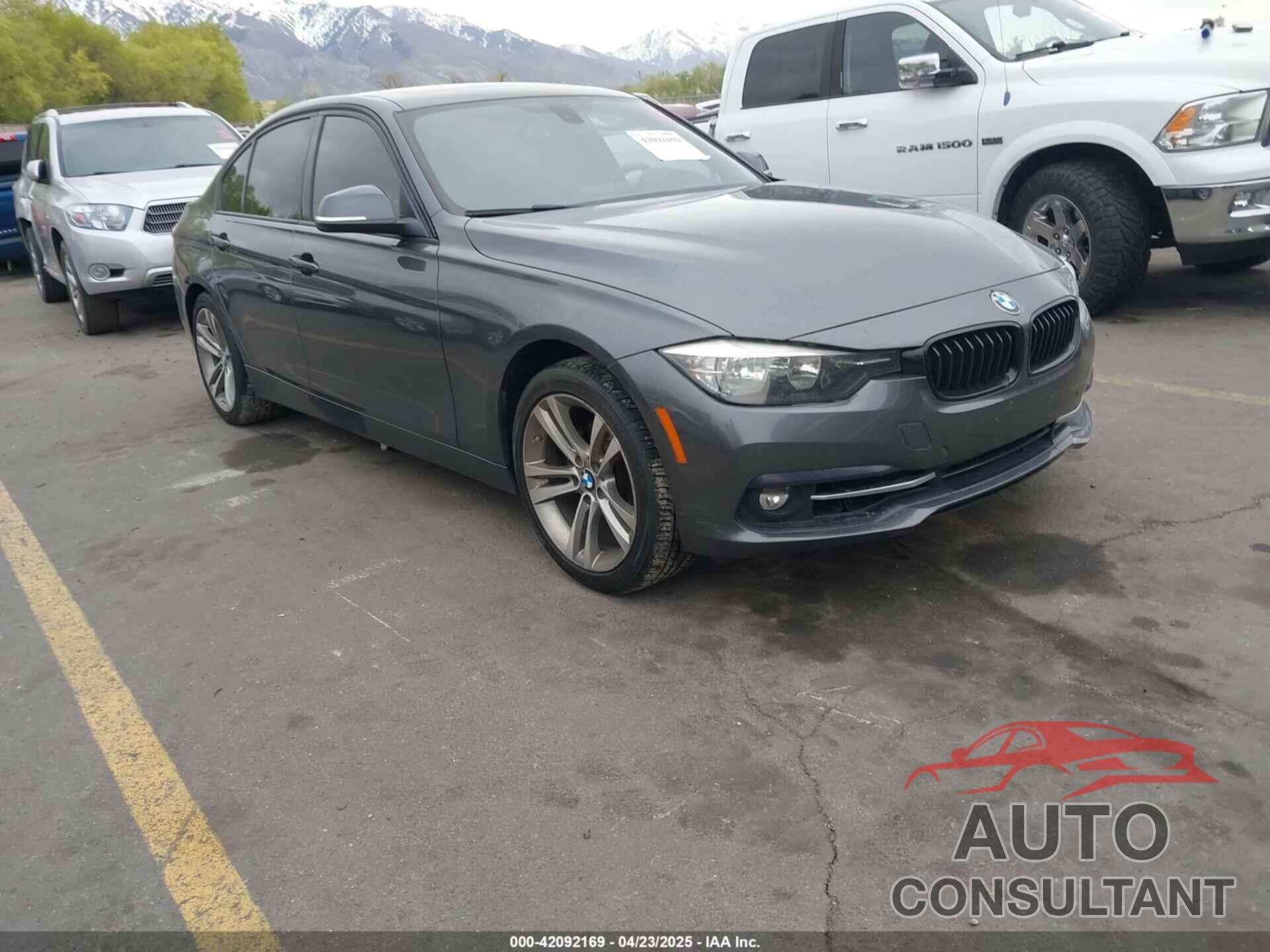 BMW 328I 2016 - WBA8E3C55GK501703