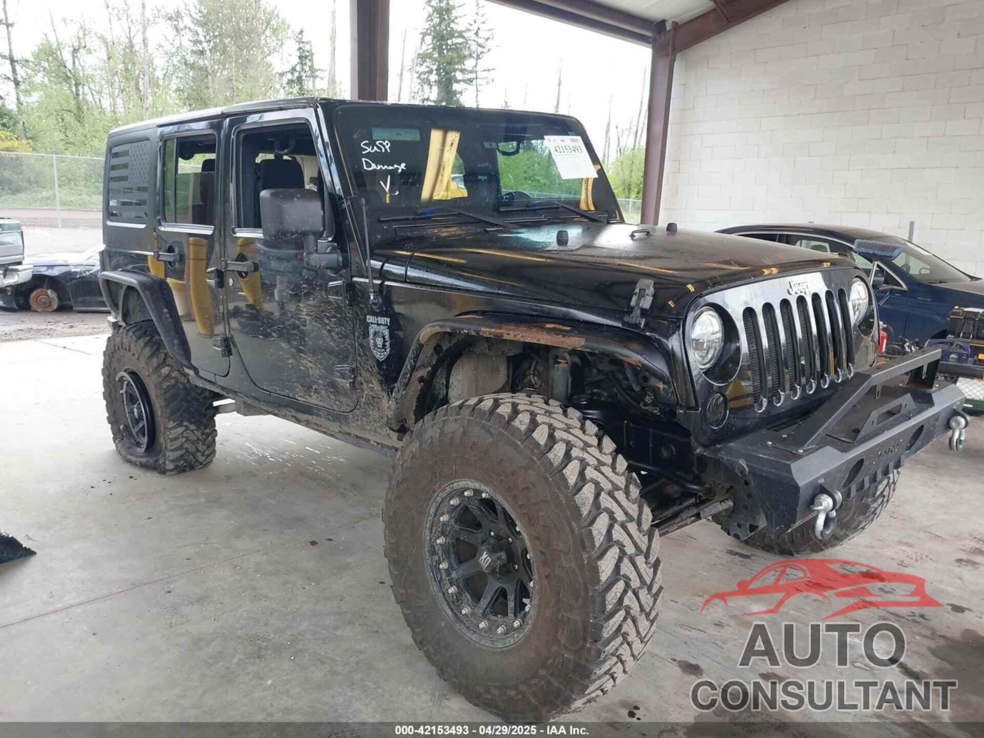 JEEP WRANGLER UNLIMITED 2011 - 1J4BA6H11BL582871