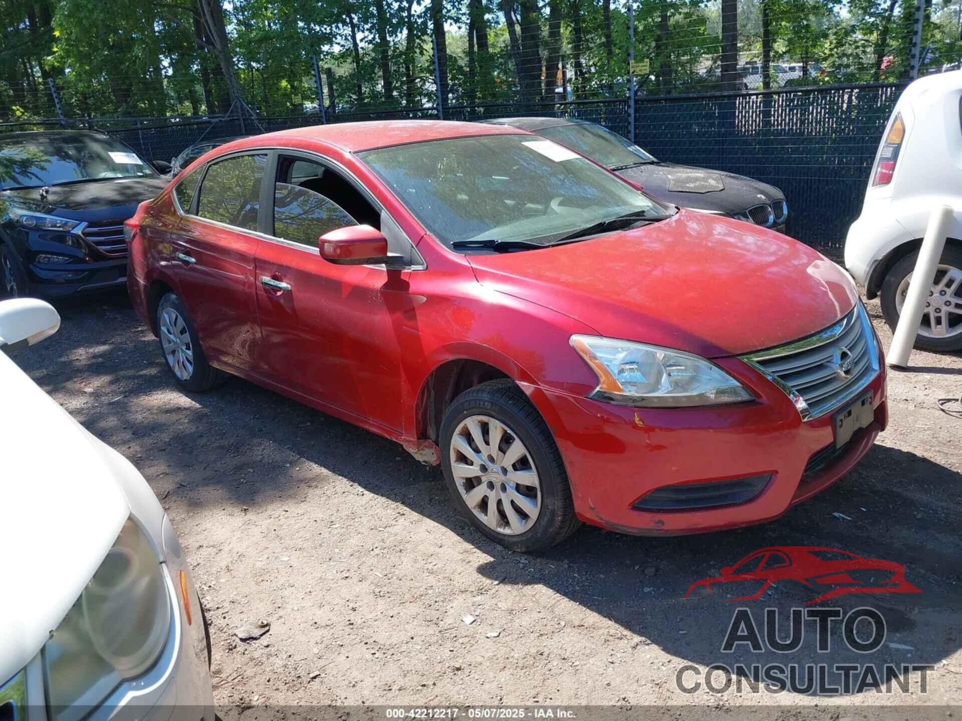 NISSAN SENTRA 2013 - 3N1AB7AP9DL773287