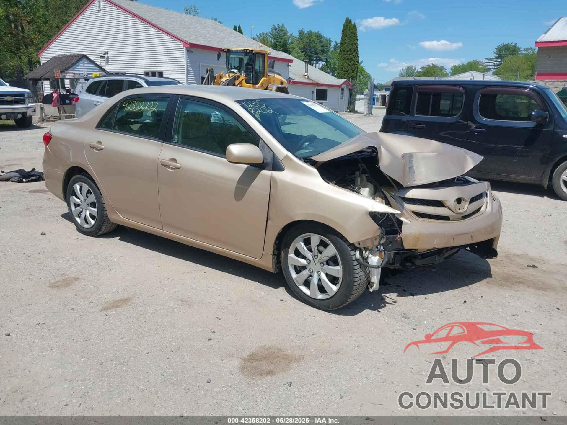 TOYOTA COROLLA 2012 - 2T1BU4EE6CC808629