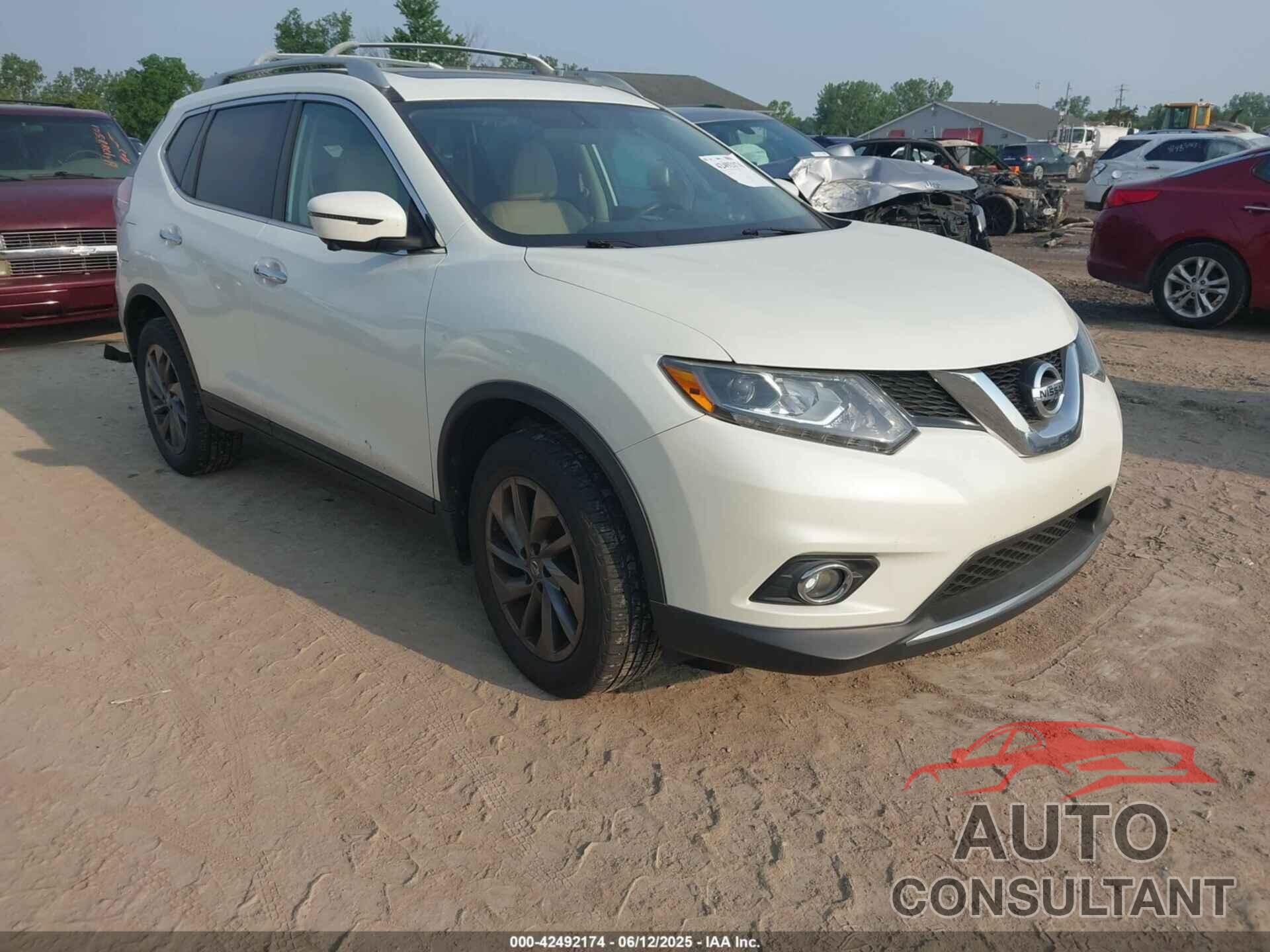 NISSAN ROGUE 2016 - 5N1AT2MV6GC885807