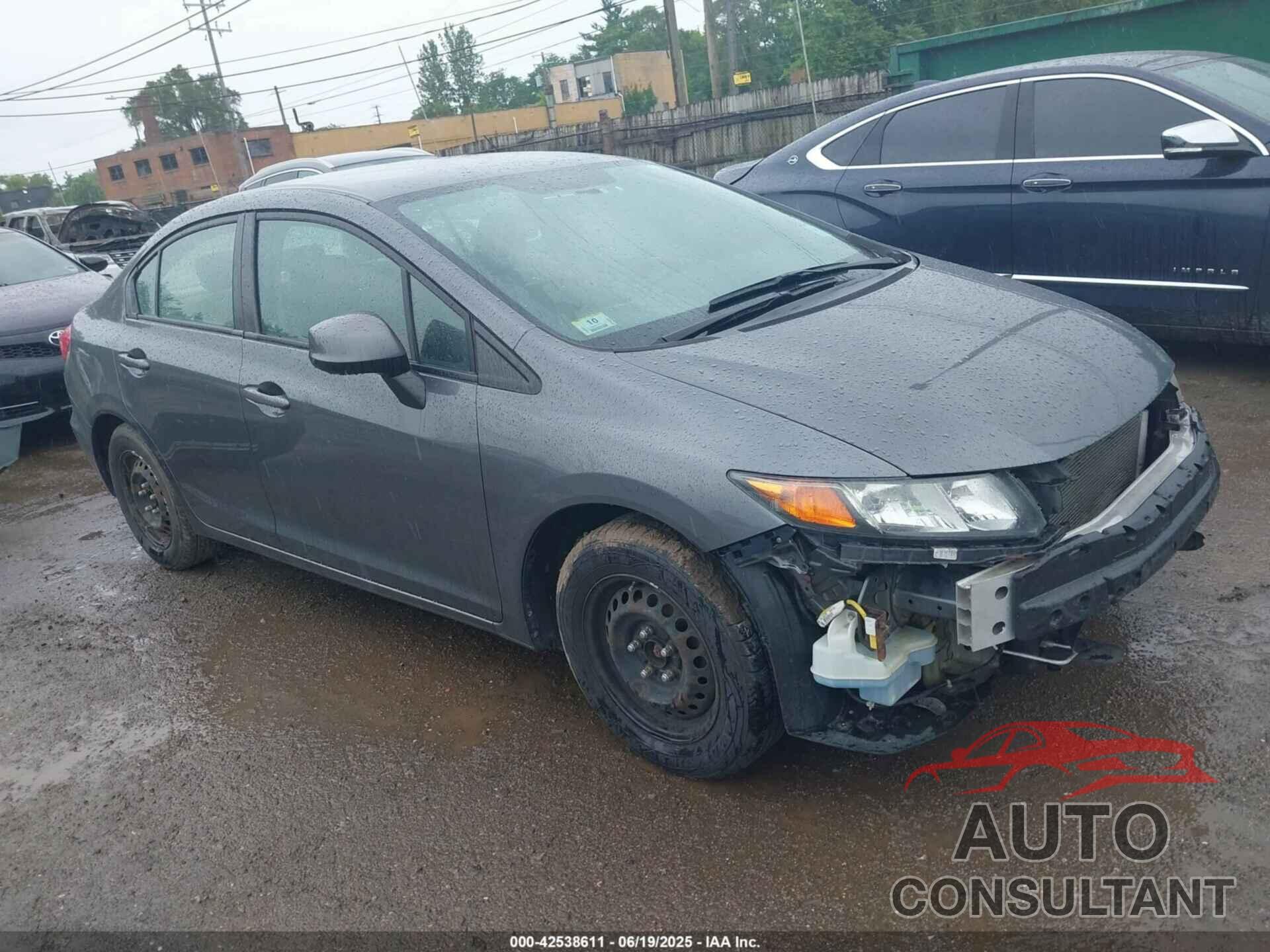 HONDA CIVIC 2012 - 2HGFB2F53CH300510