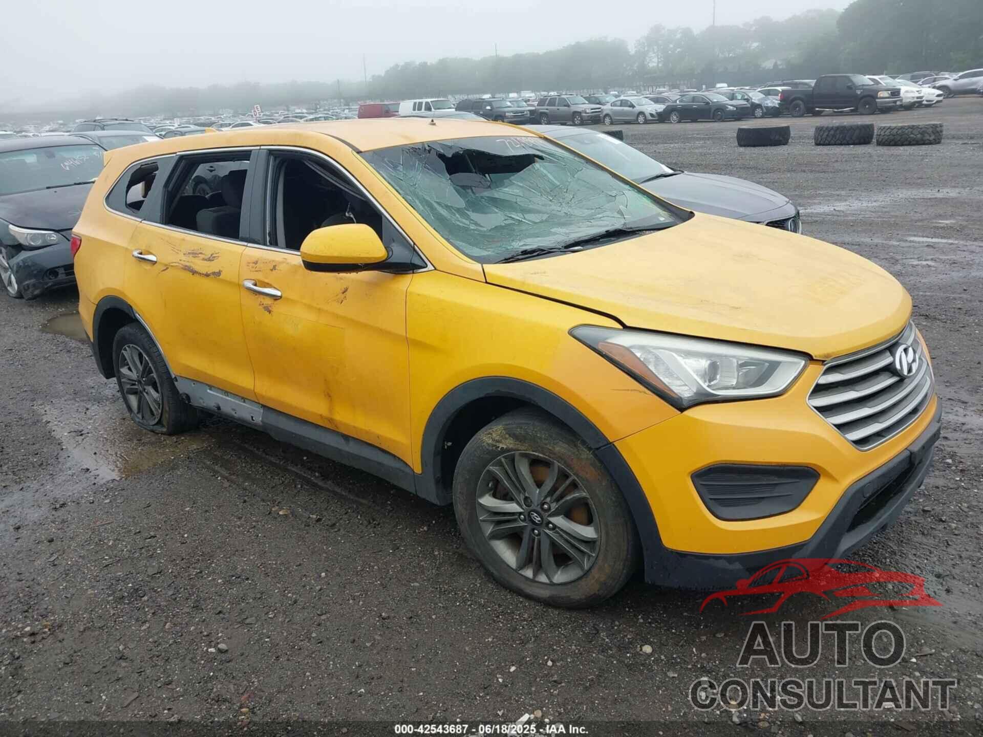 HYUNDAI SANTA FE 2013 - KM8SM4HF6DU003220