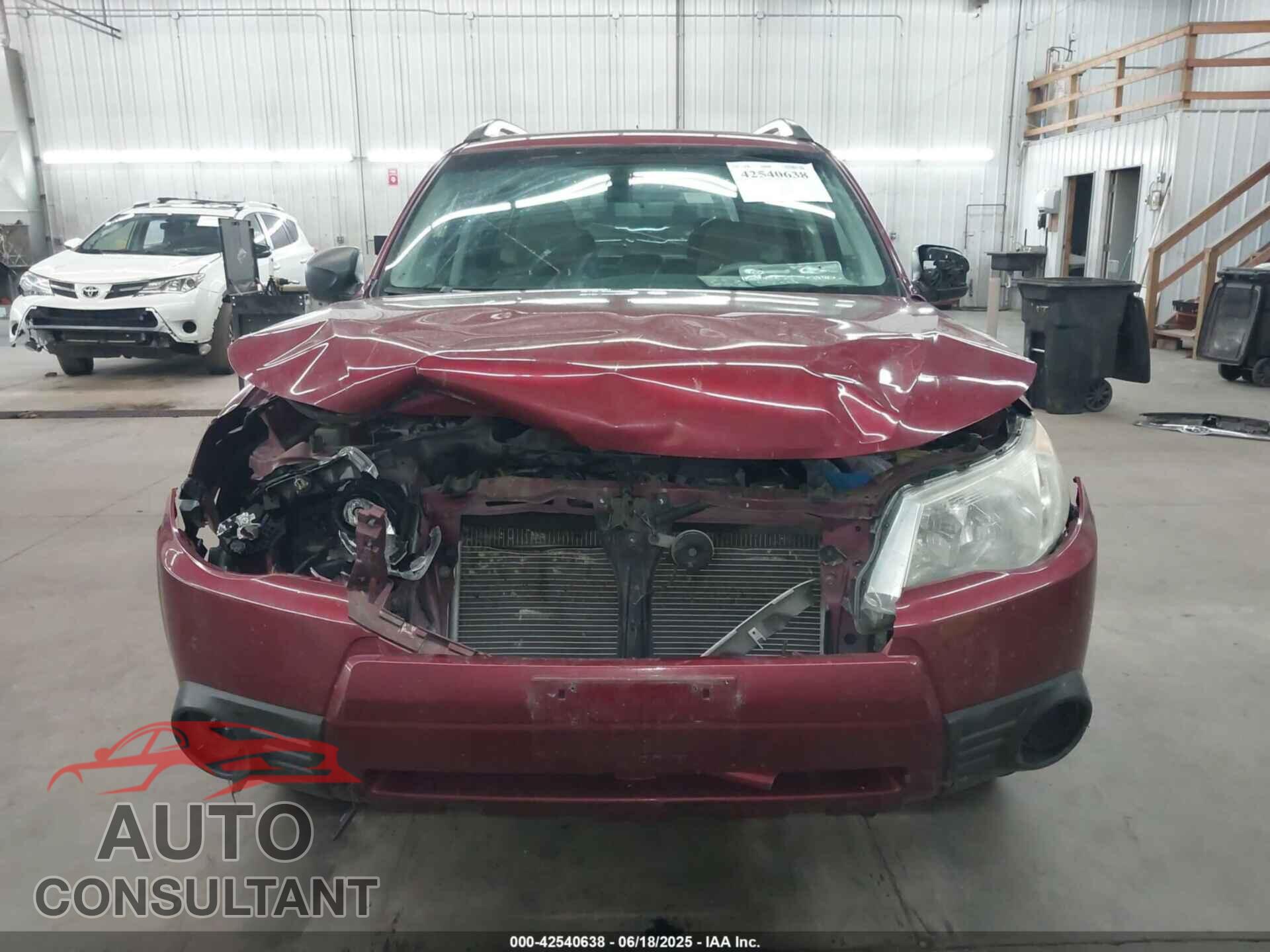 SUBARU FORESTER 2012 - JF2SHADC2CH408275