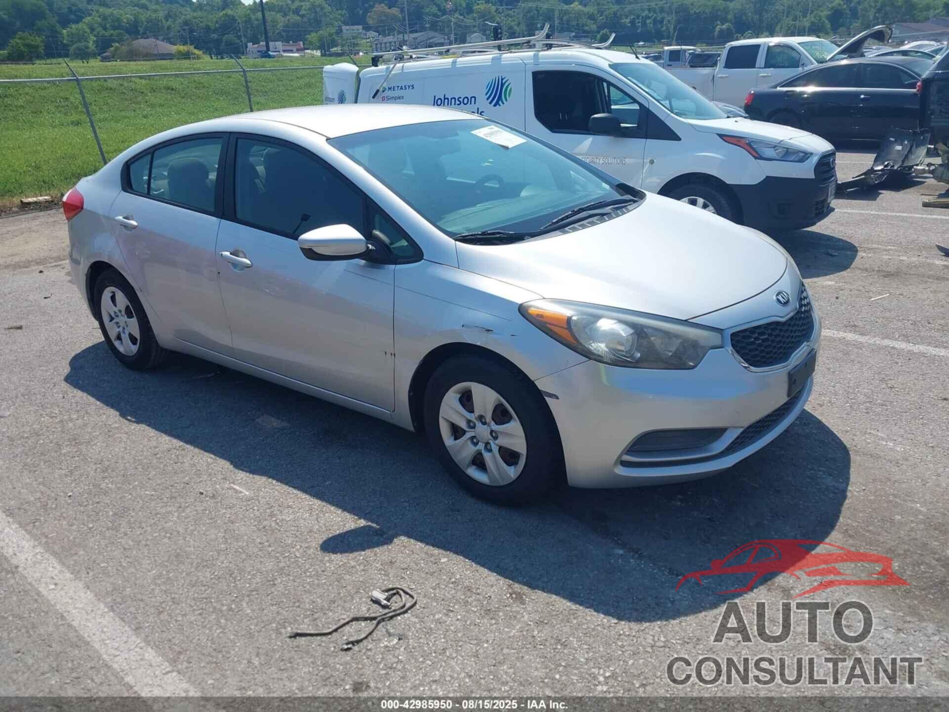 KIA FORTE 2015 - KNAFK4A6XF5263202