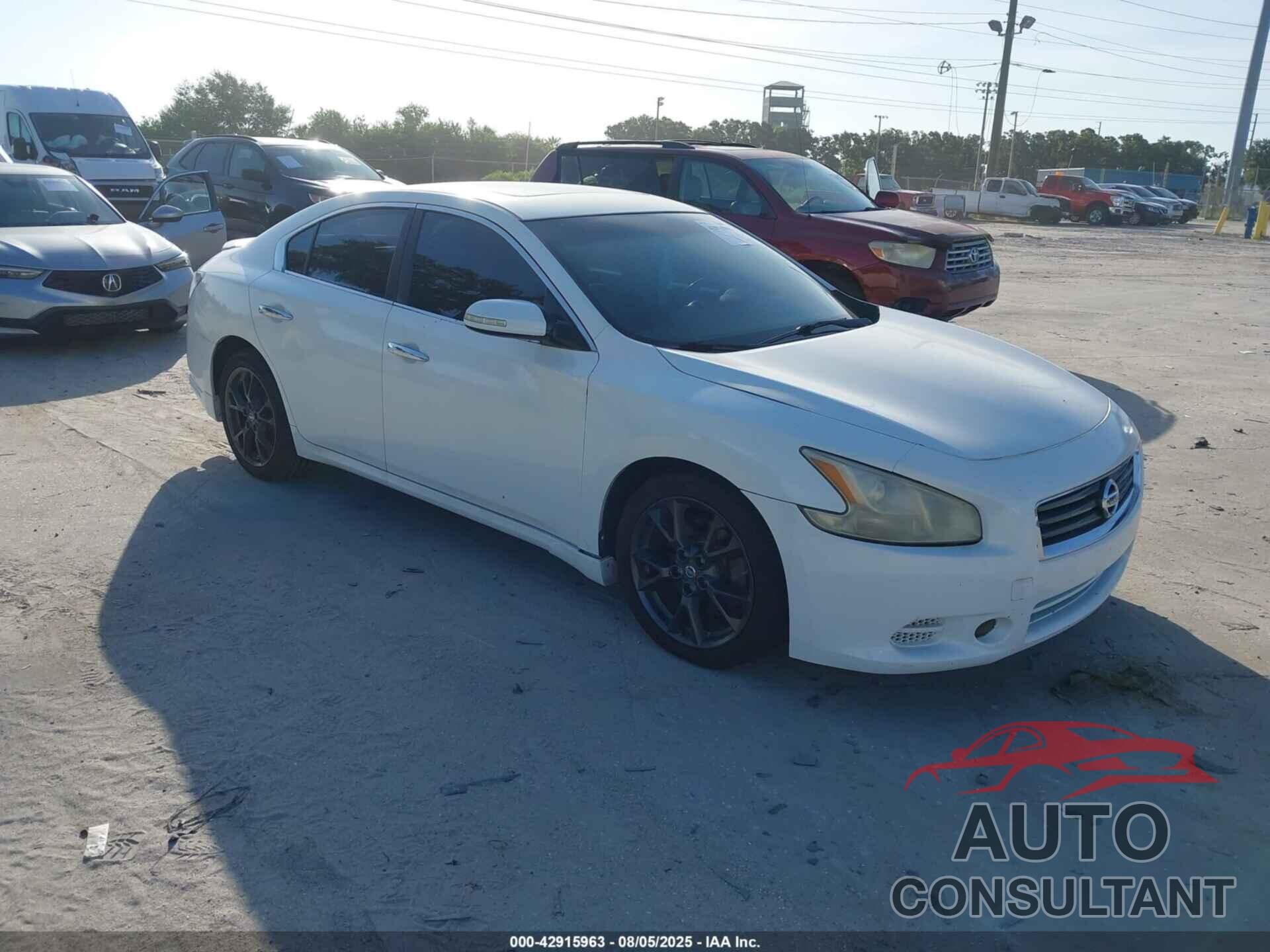 NISSAN MAXIMA 2012 - 1N4AA5APXCC849233