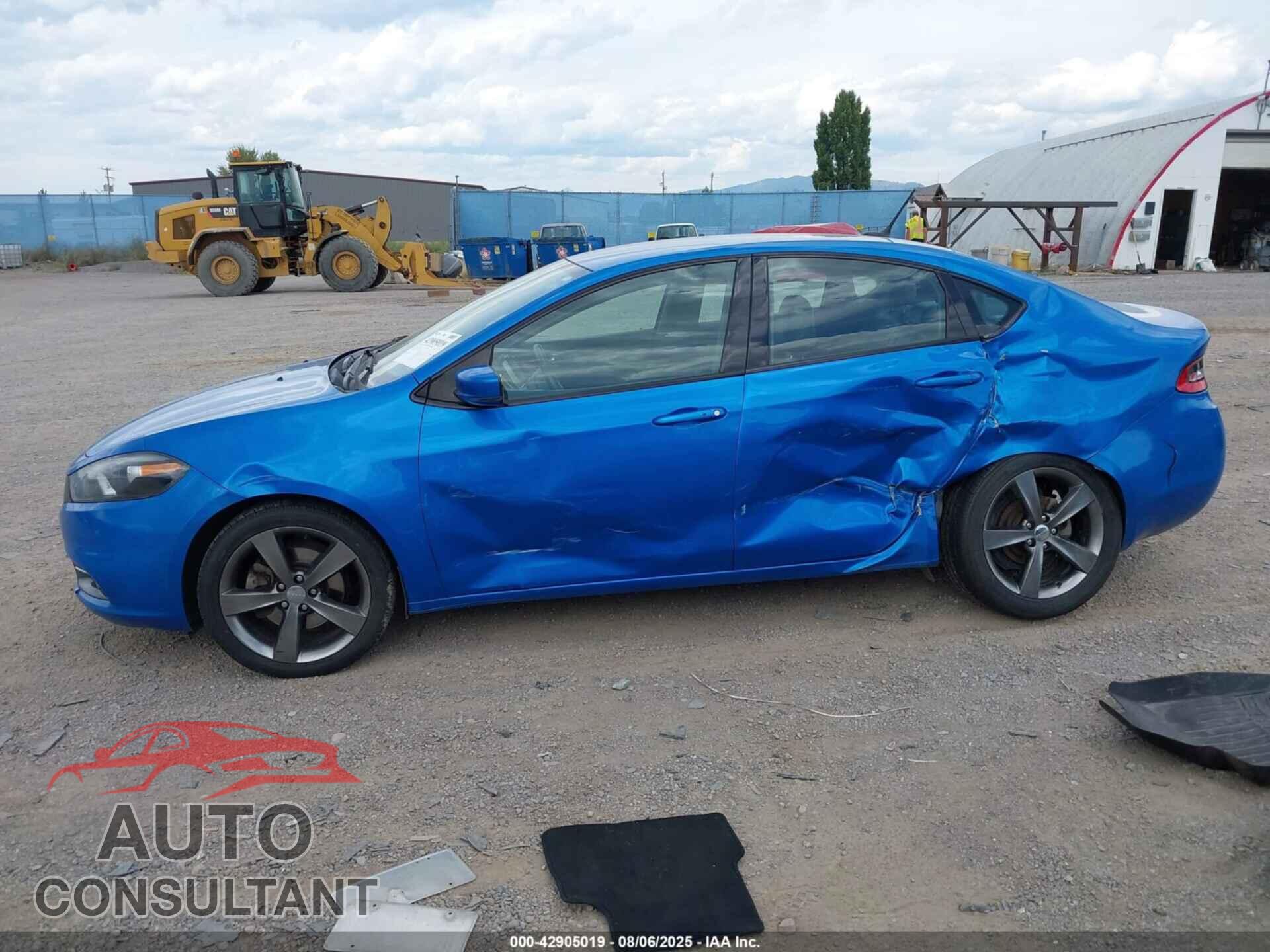 DODGE DART 2015 - 1C3CDFEB3FD252362