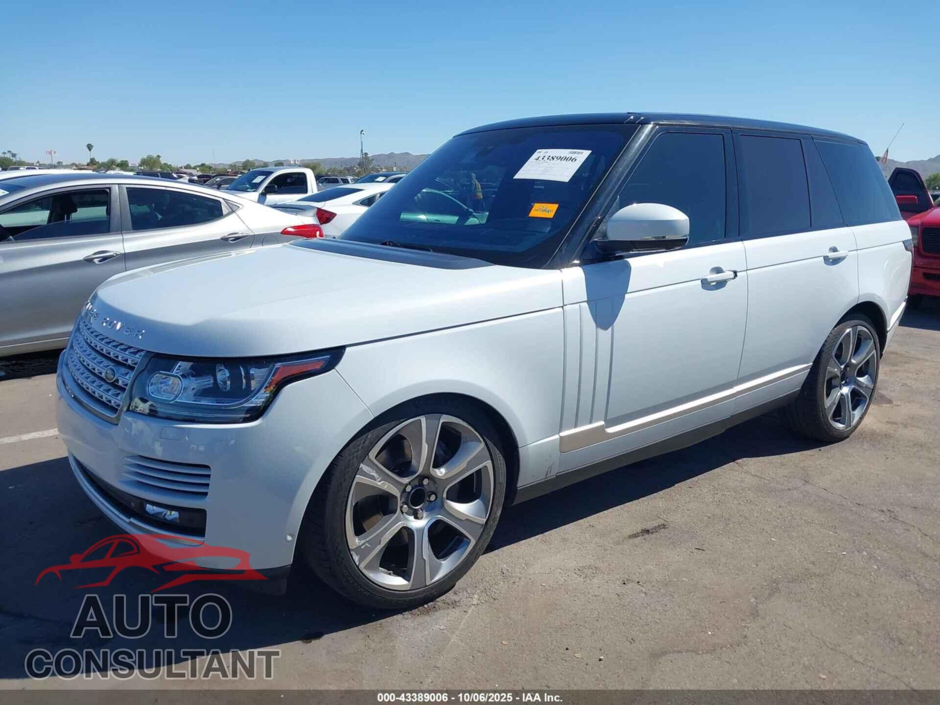 LAND ROVER RANGE ROVER 2015 - SALGS2TF2FA241199