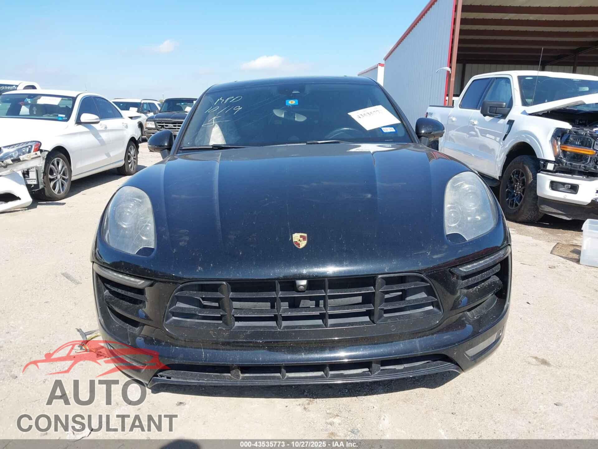 PORSCHE MACAN 2017 - WP1AG2A59HLB50770