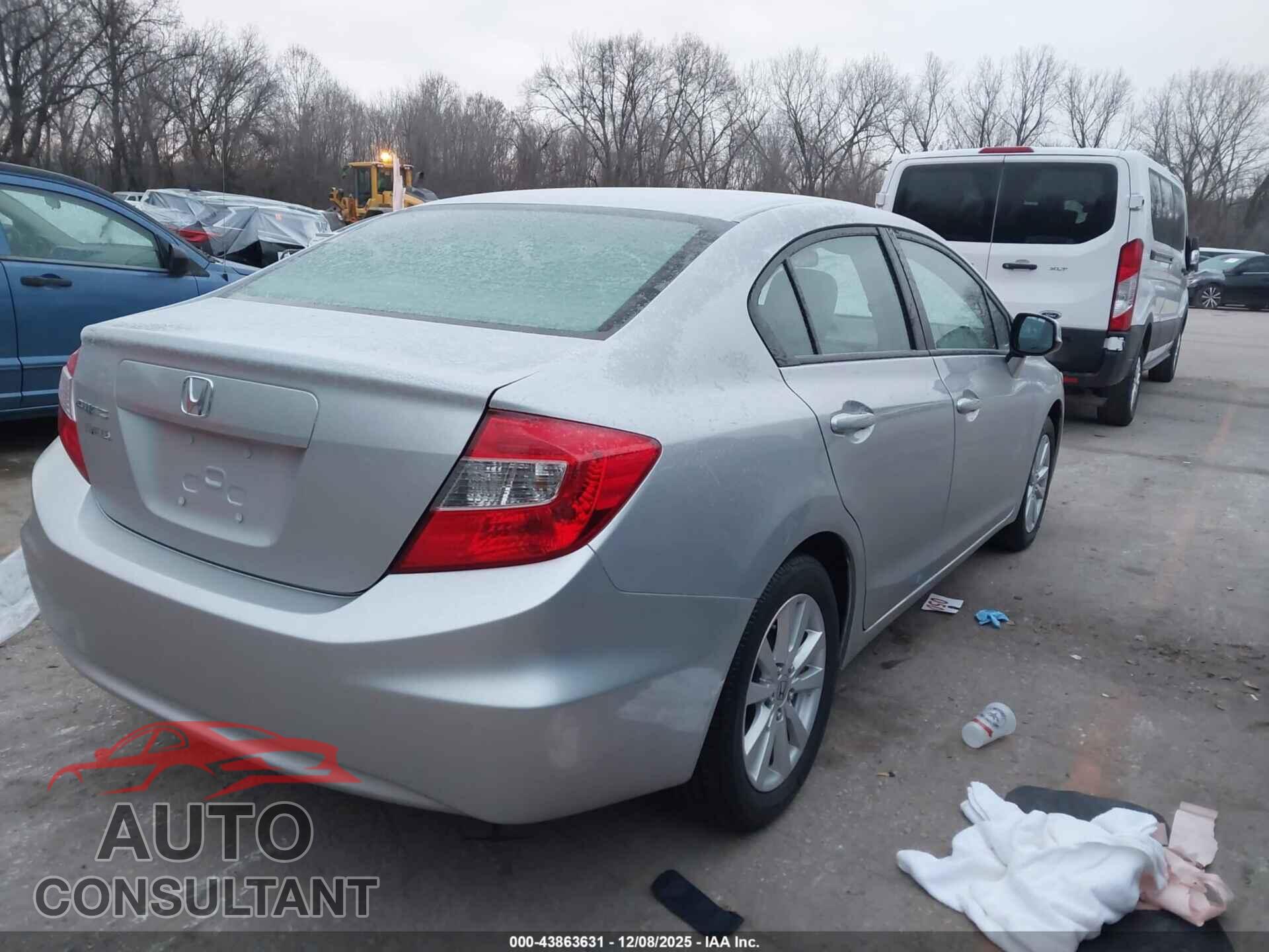 HONDA CIVIC 2012 - 19XFB2F87CE002353
