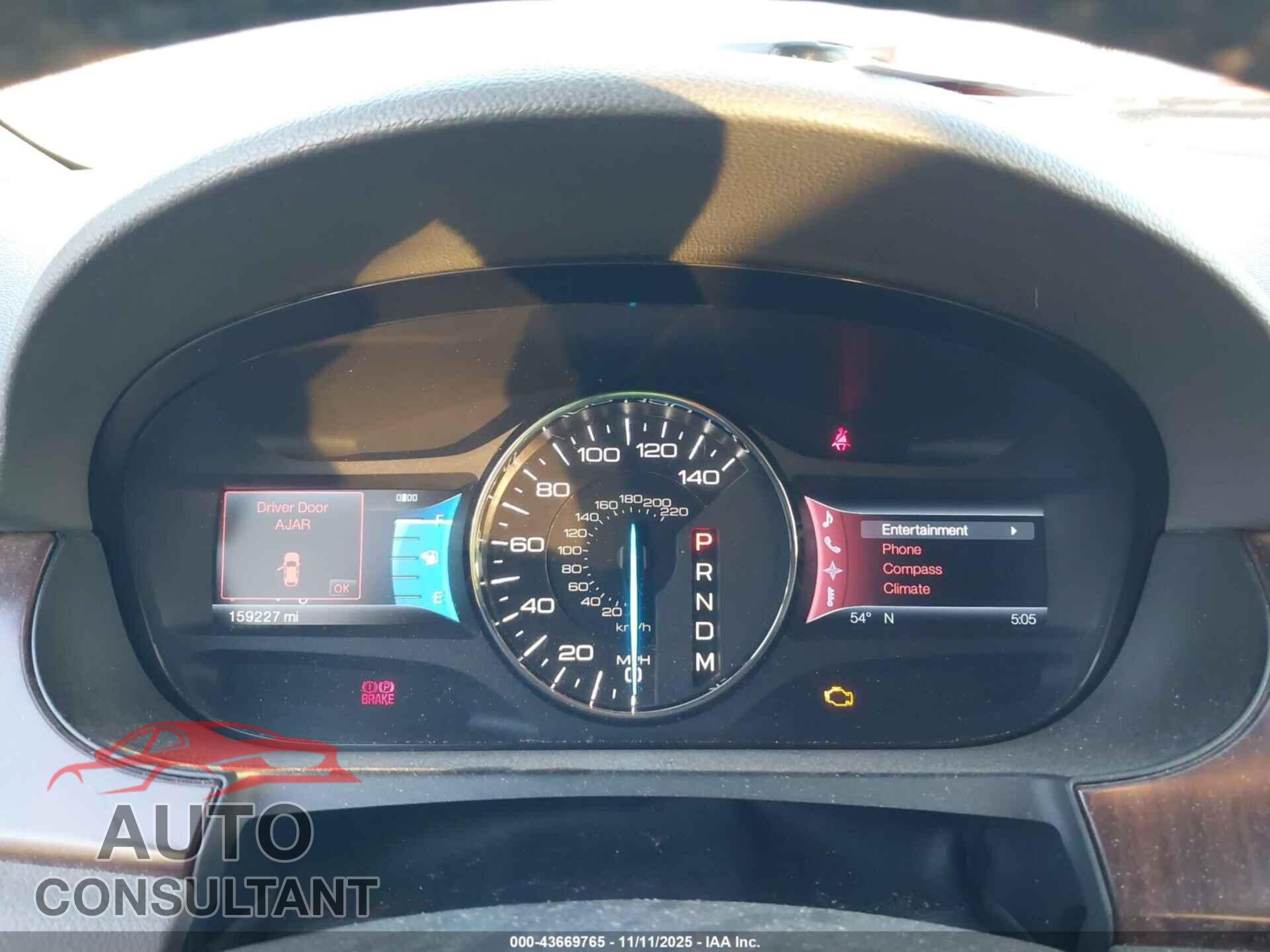 FORD EDGE 2011 - 2FMDK4KC9BBB41625